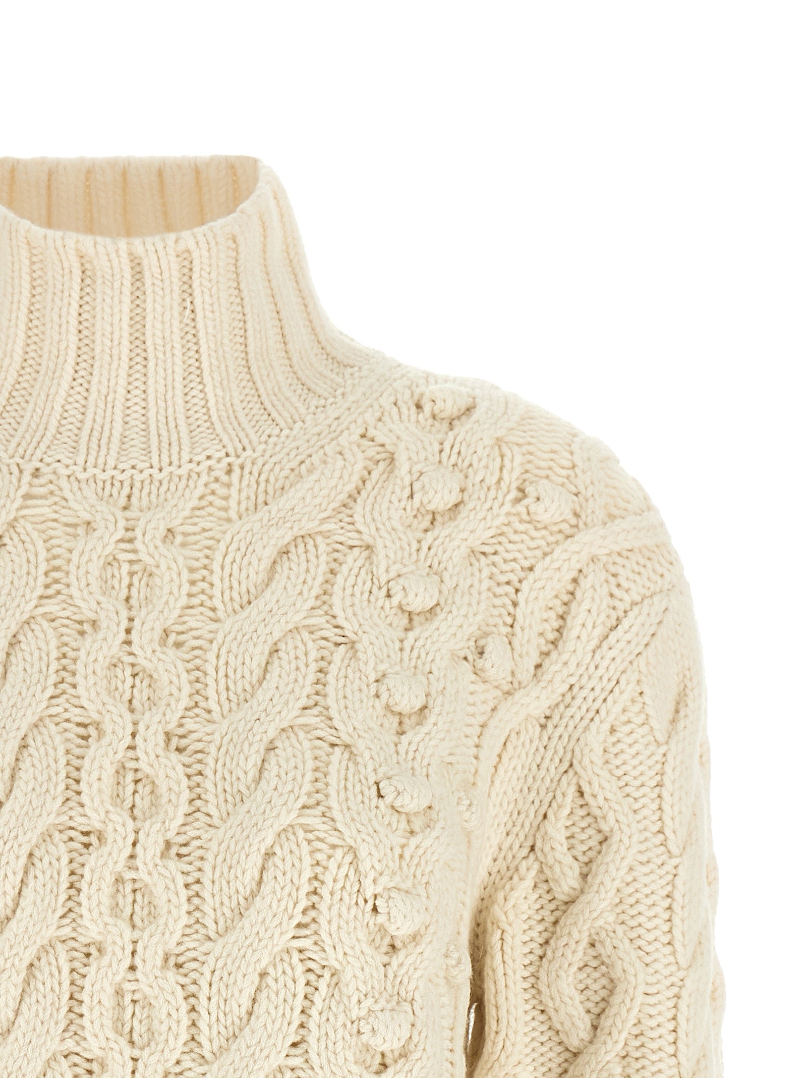 Stella McCartney White Virgin Wool Women's Cardigan