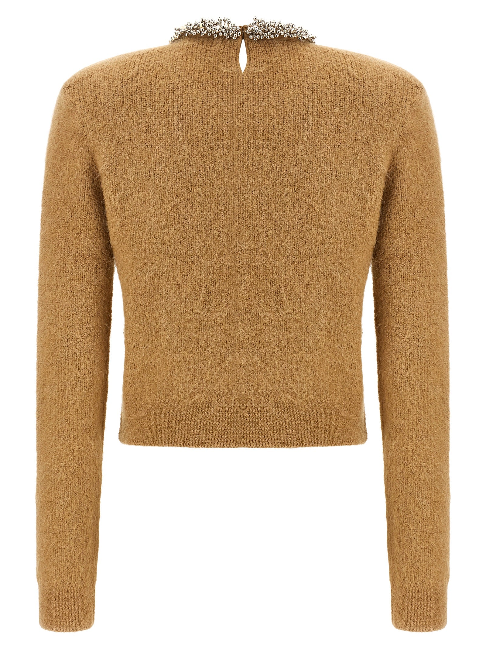 Self-Portrait Brown Polyester Women's Cardigan