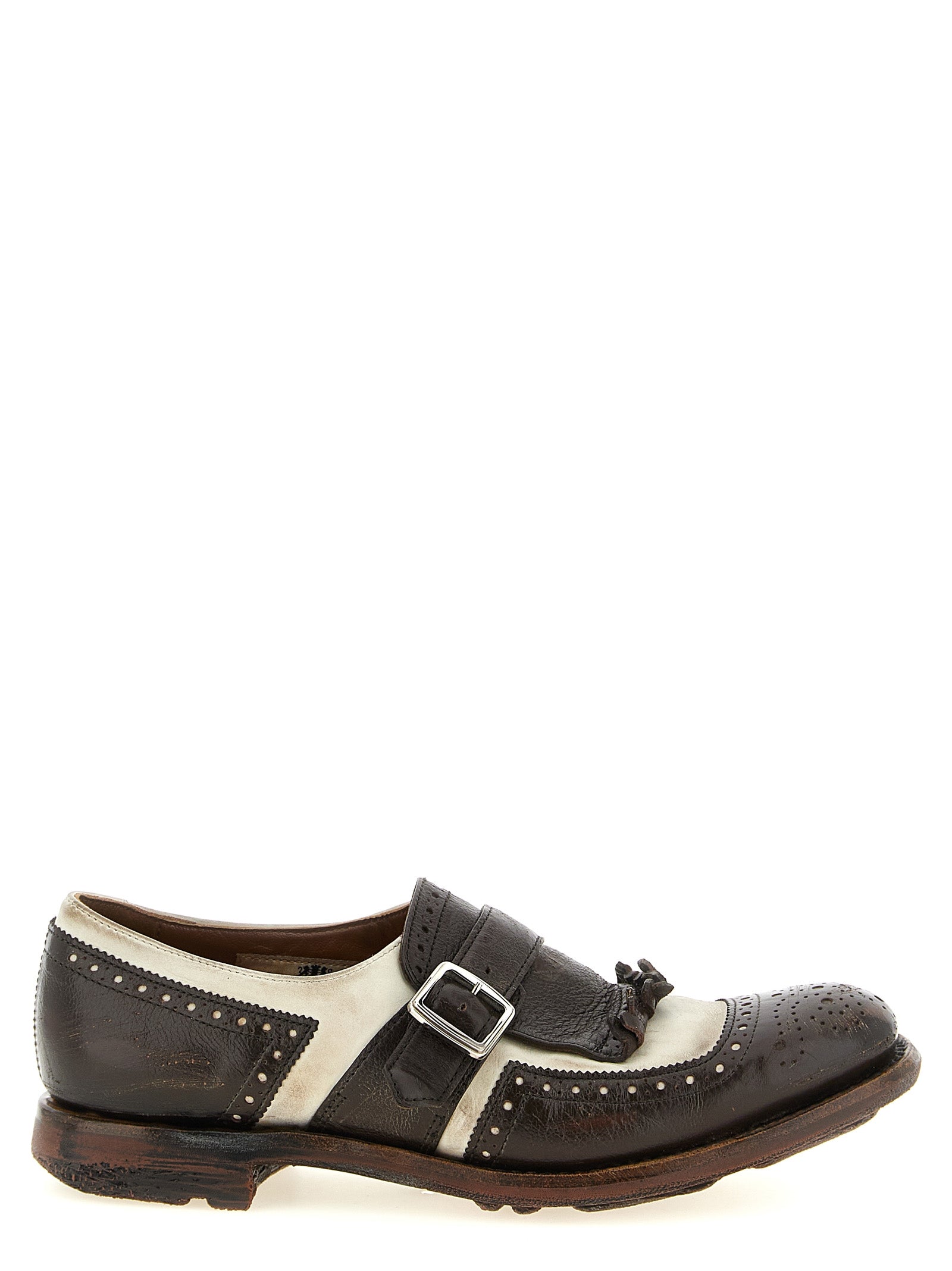 Church's Brown Calfskin Oxfords And Women's Derbies