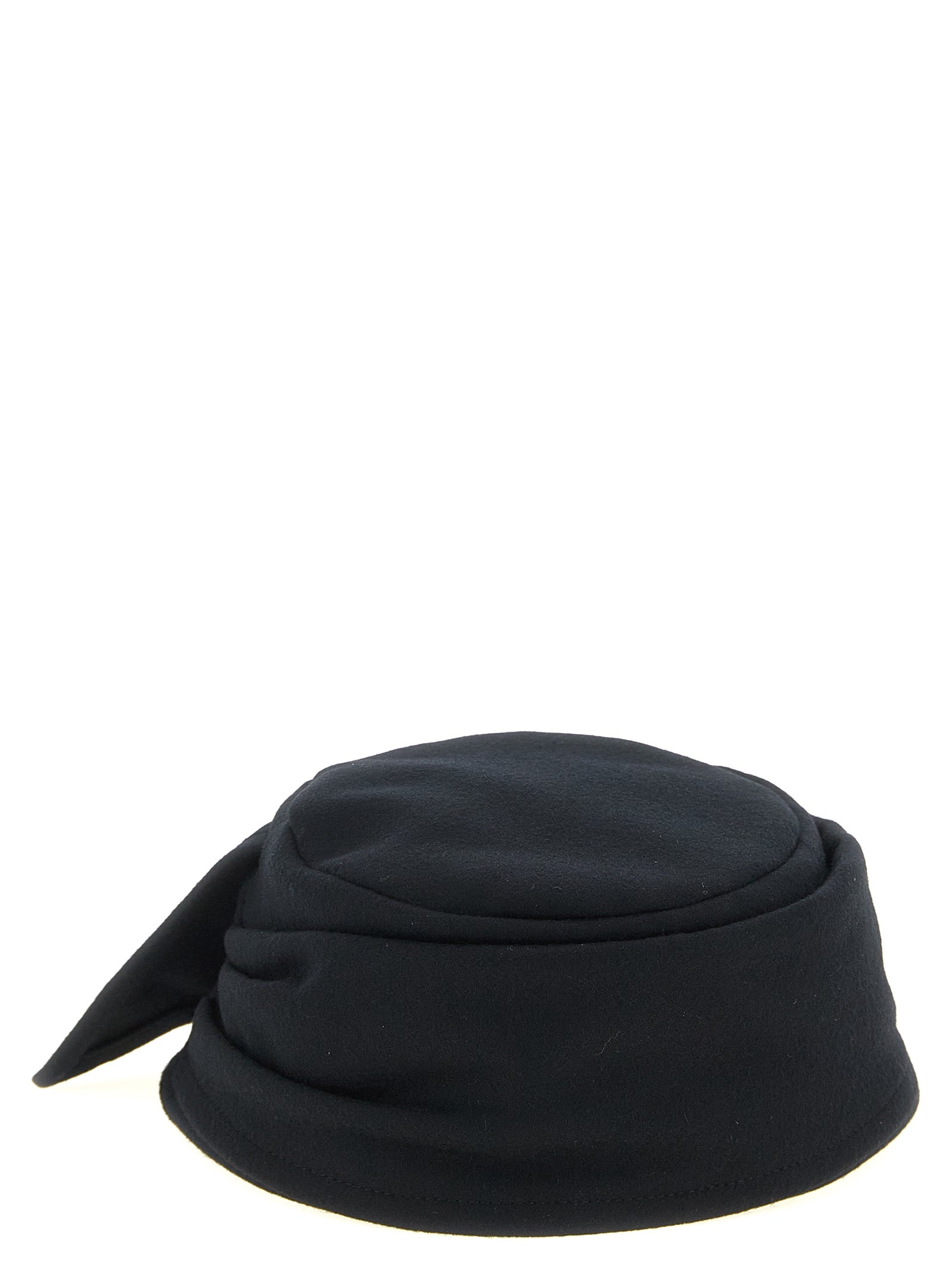 Yohji Yamamoto Black Polyamide Cap (Baseball Men's Hat)