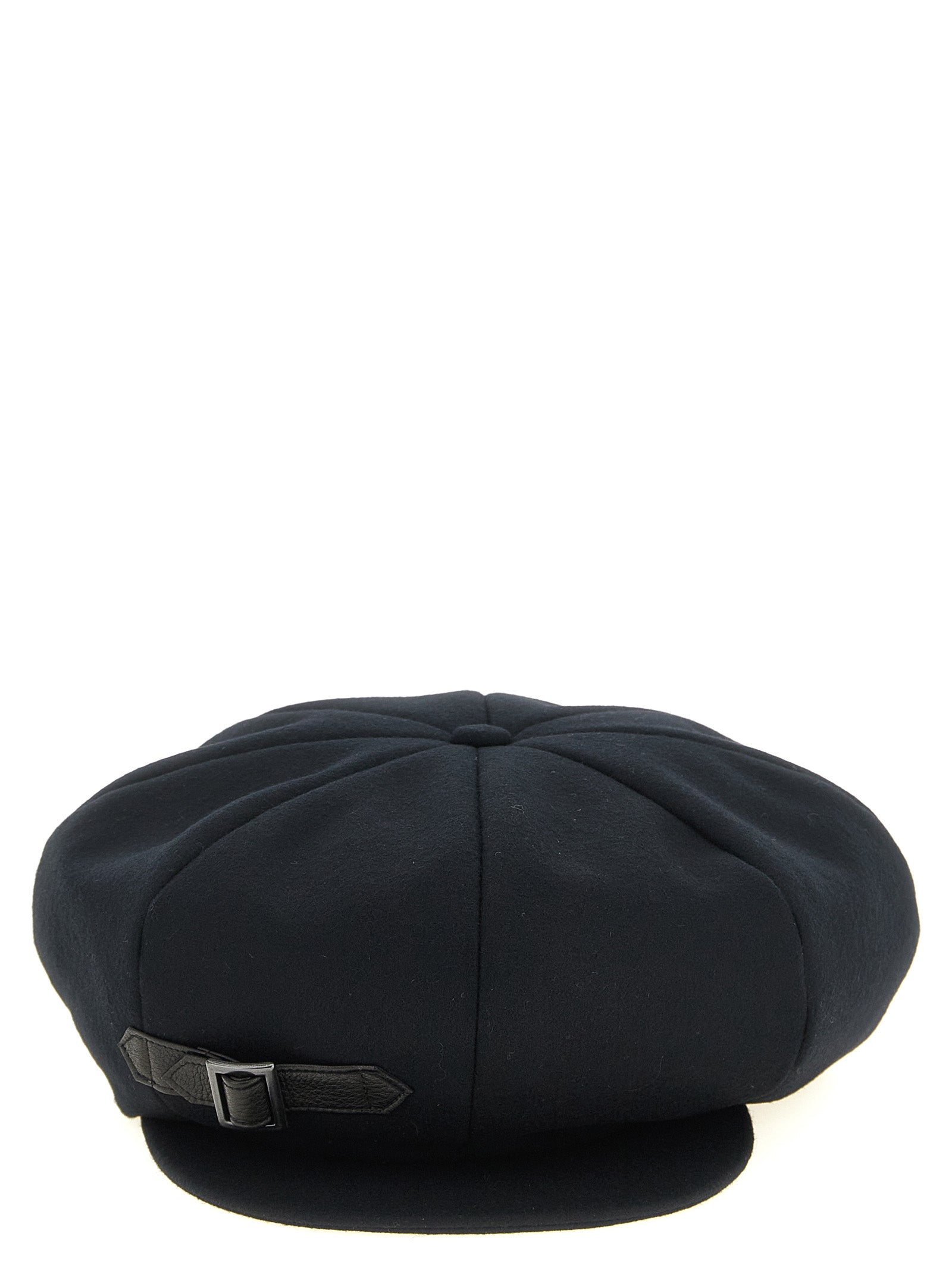 Yohji Yamamoto Black Polyamide Cap (Baseball Men's Hat)