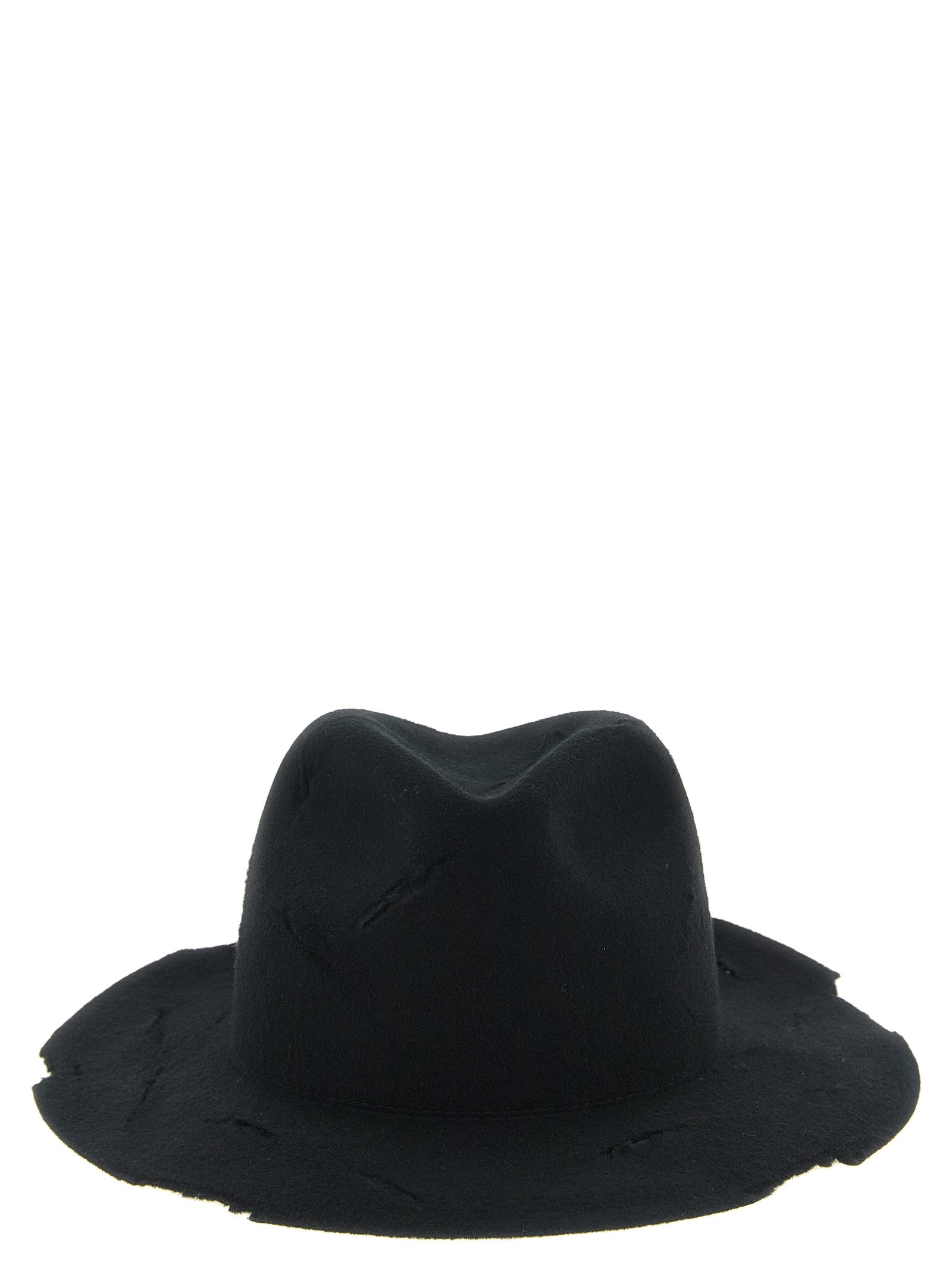 Yohji Yamamoto Black Wool Men's Fedora