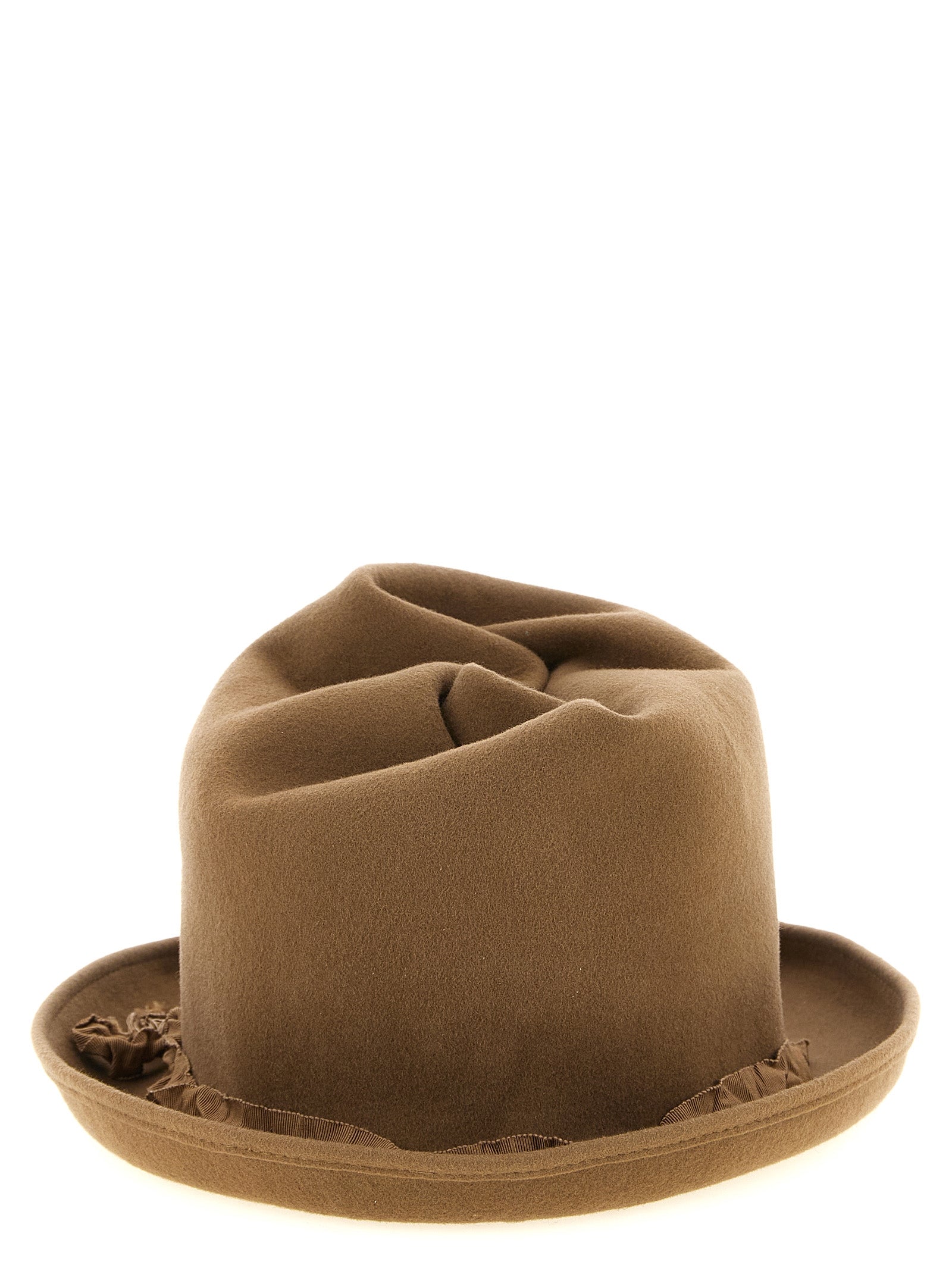 Yohji Yamamoto Beige Wool Men's Fedora