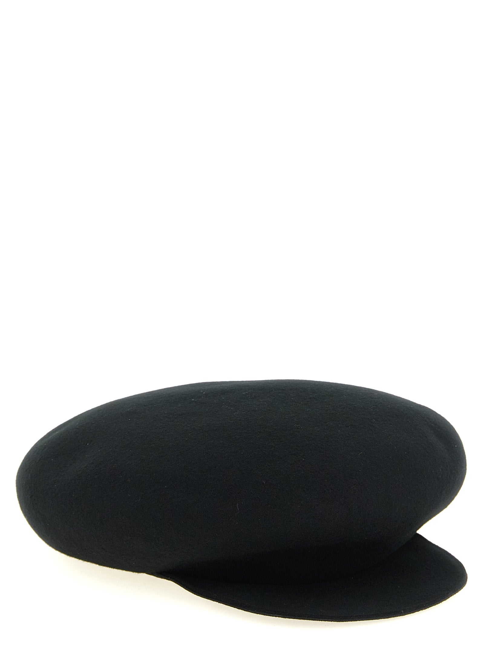 Yohji Yamamoto Black Polyethylene Cap (Baseball Men's Hat)