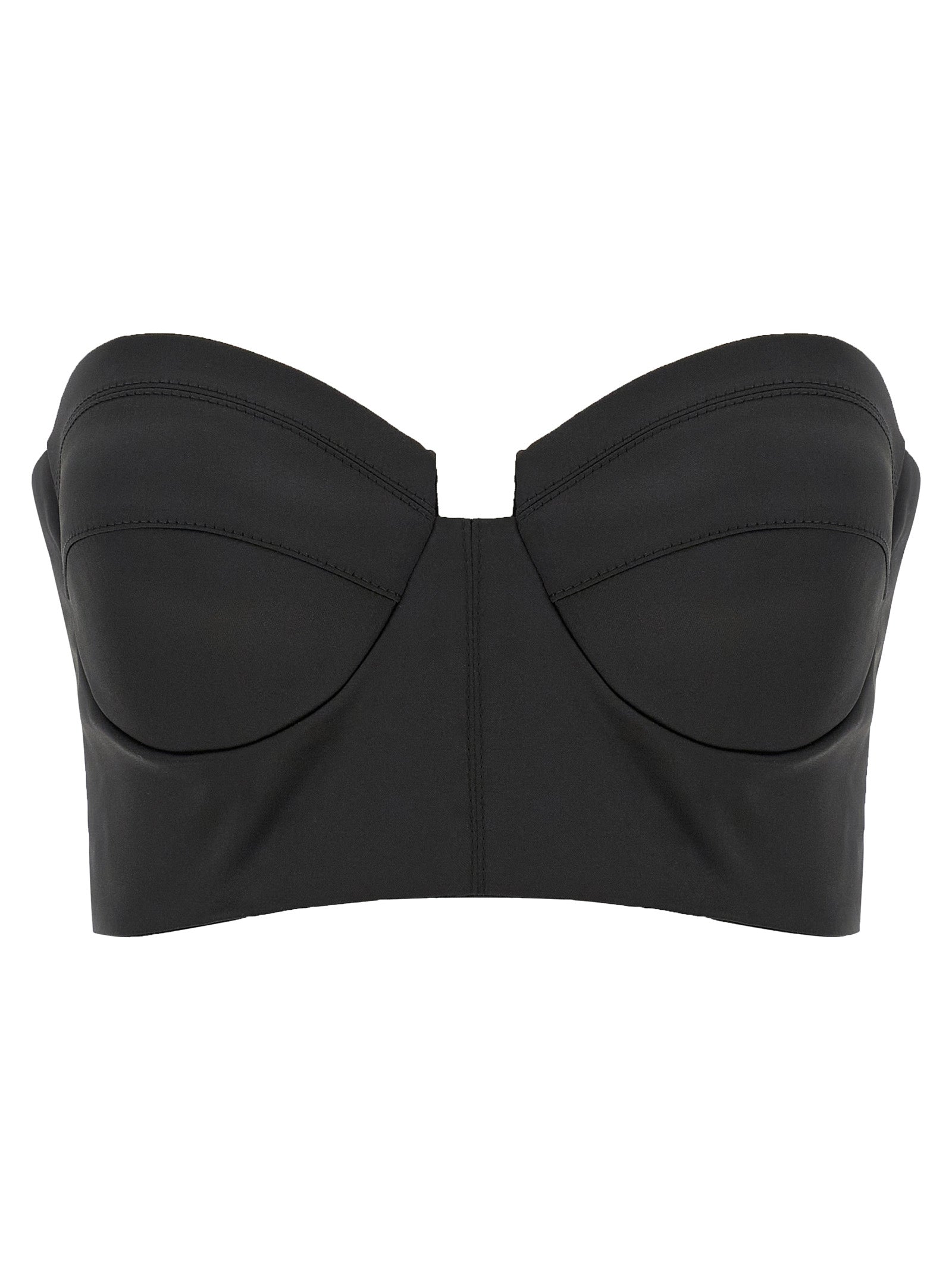 Elisabetta Franchi Black Polyester Tank Women's Tops