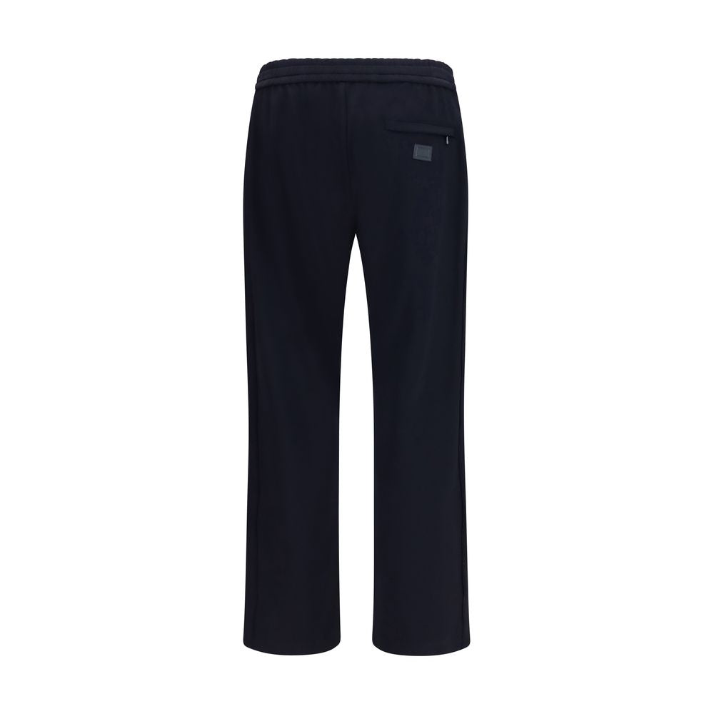 Dolce & Gabbana Blue Polyamide Athletic Men's Pants