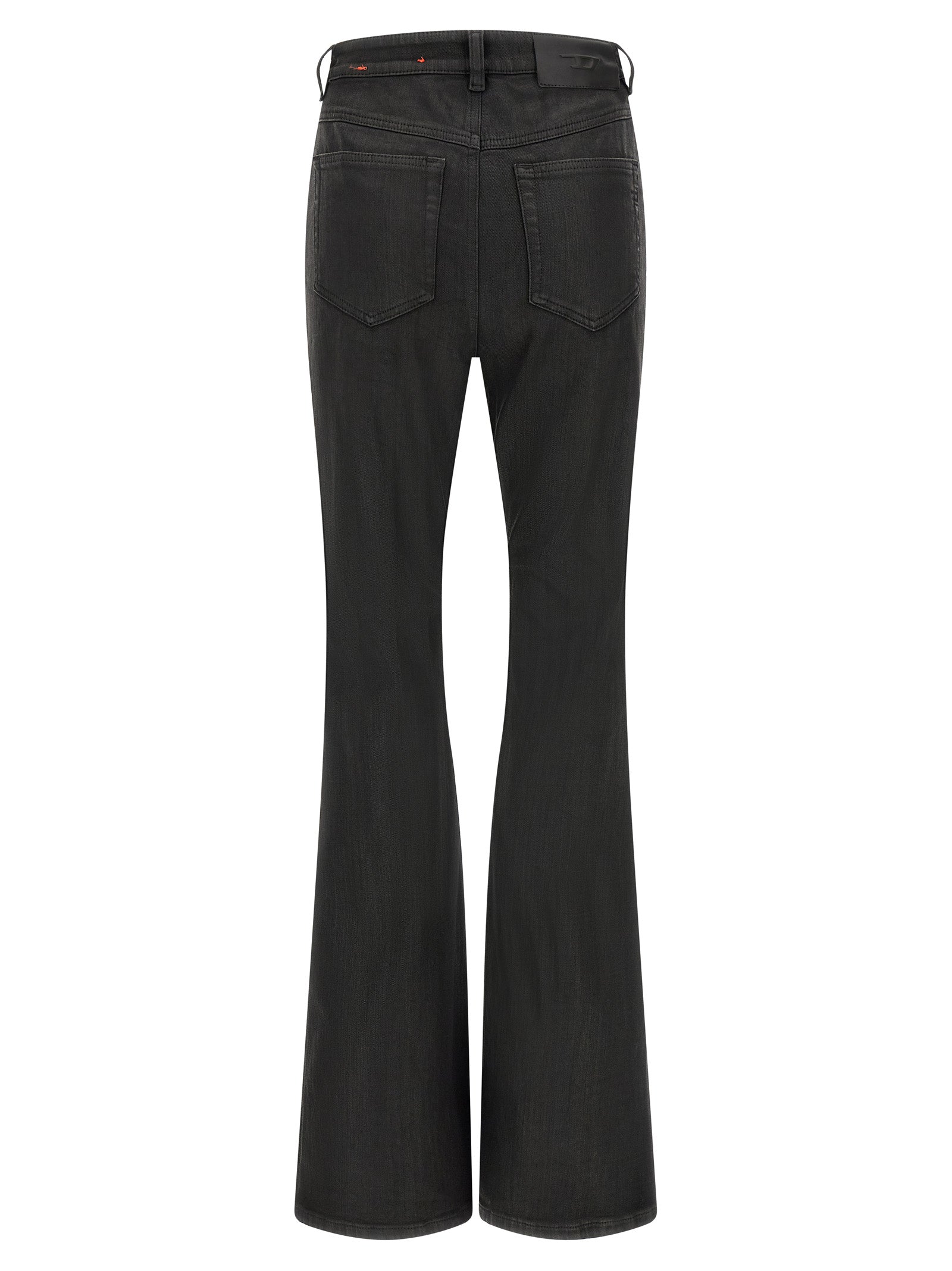Diesel Black Cotton Slim Fit Women's Jeans