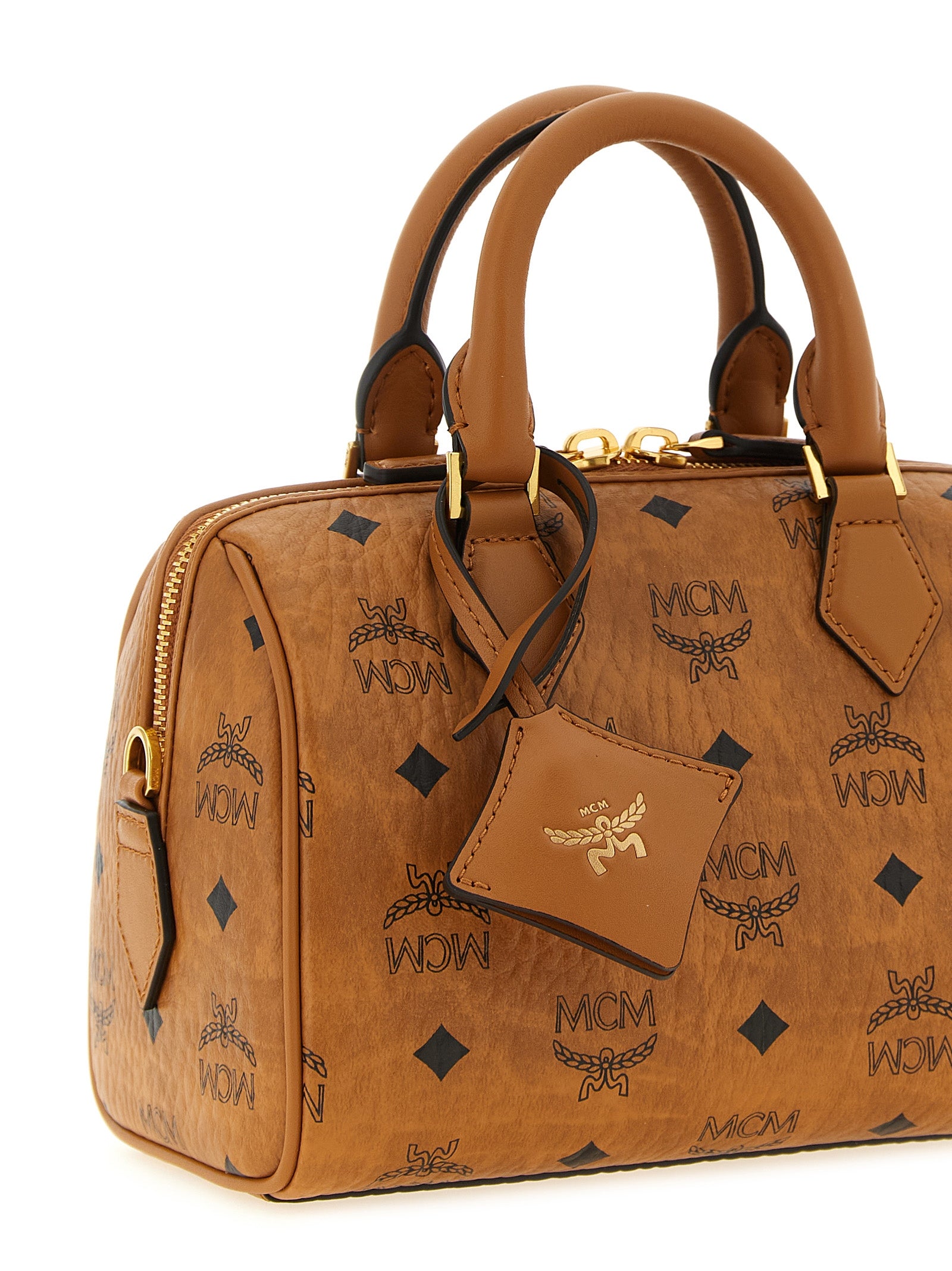 MCM Brown Polyethylene Women's Handbag