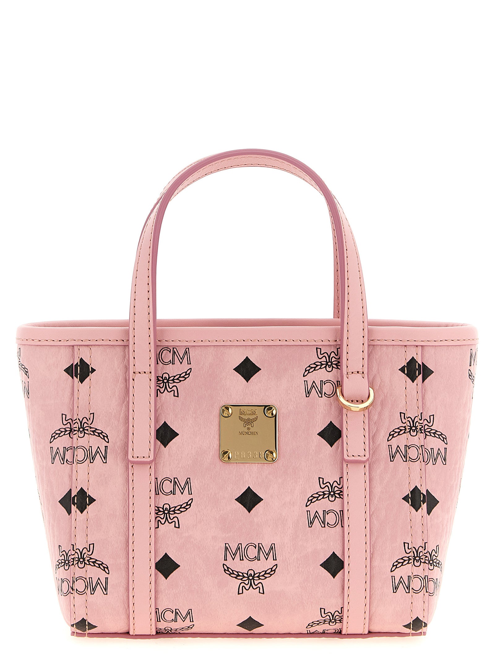 MCM Multicolor Polyethylene Tote Women's Bag
