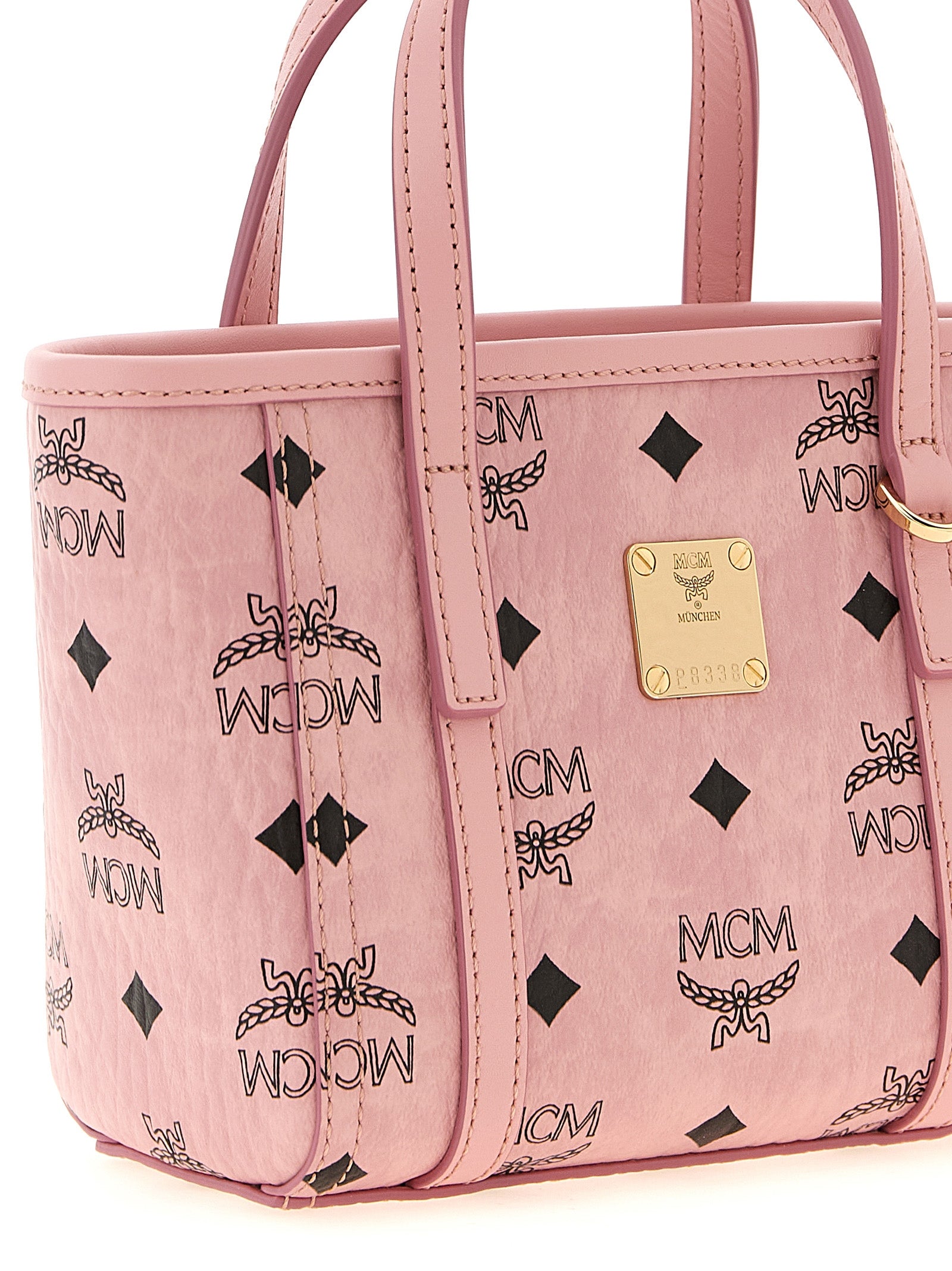 MCM Multicolor Polyethylene Tote Women's Bag