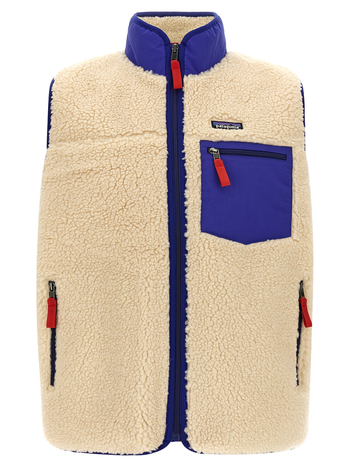 PATAGONIA Beige Polyester Sleeveless Men's Jacket