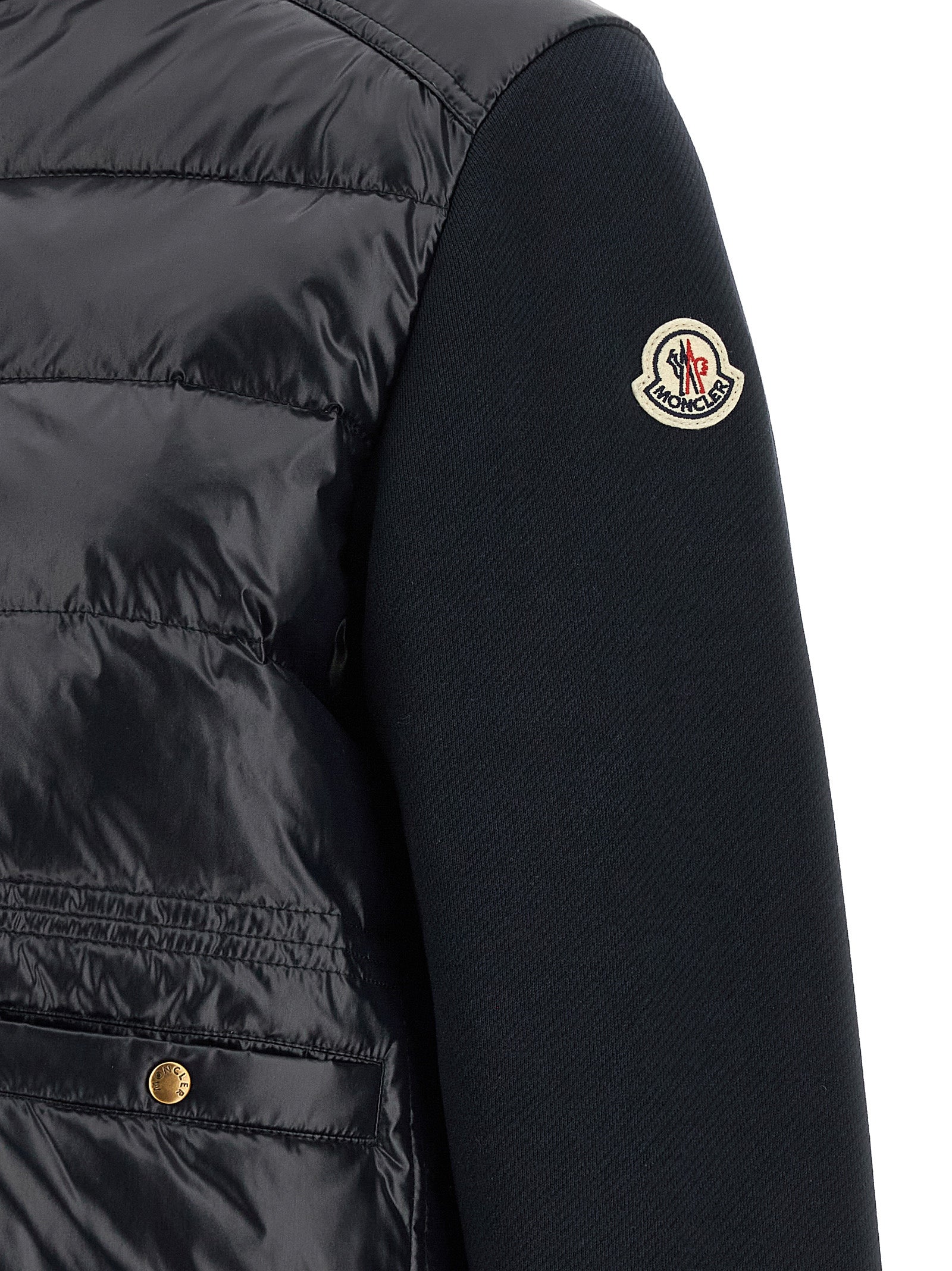 Moncler Blue Polyamide Women's Cardigan