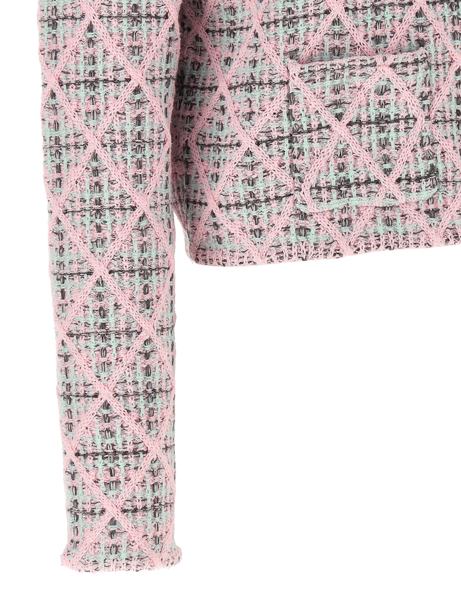 Self-Portrait Multicolor Cotton Women's Cardigan