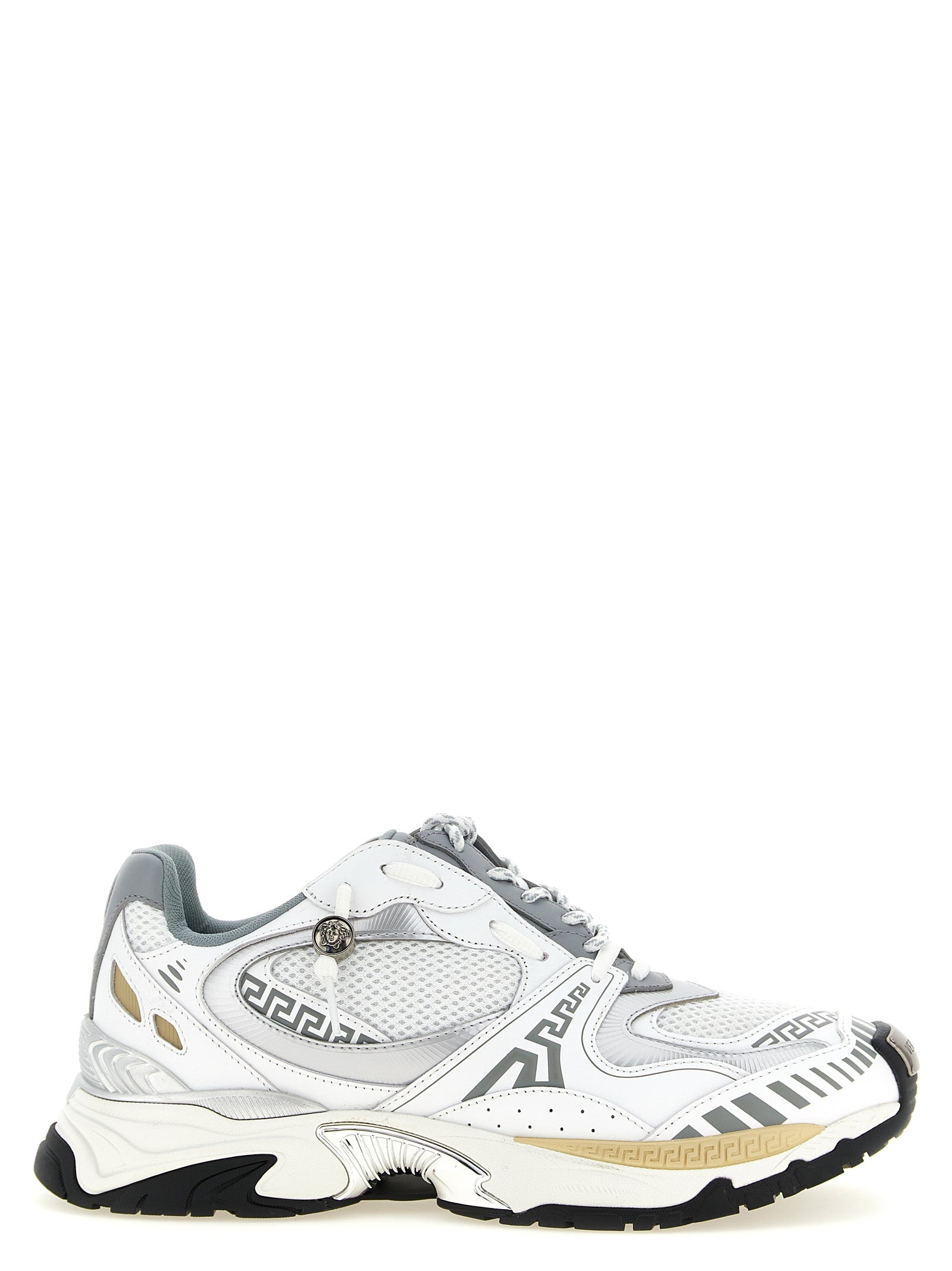 Versace Multicolor Calfskin Chunky Men's Sneakers