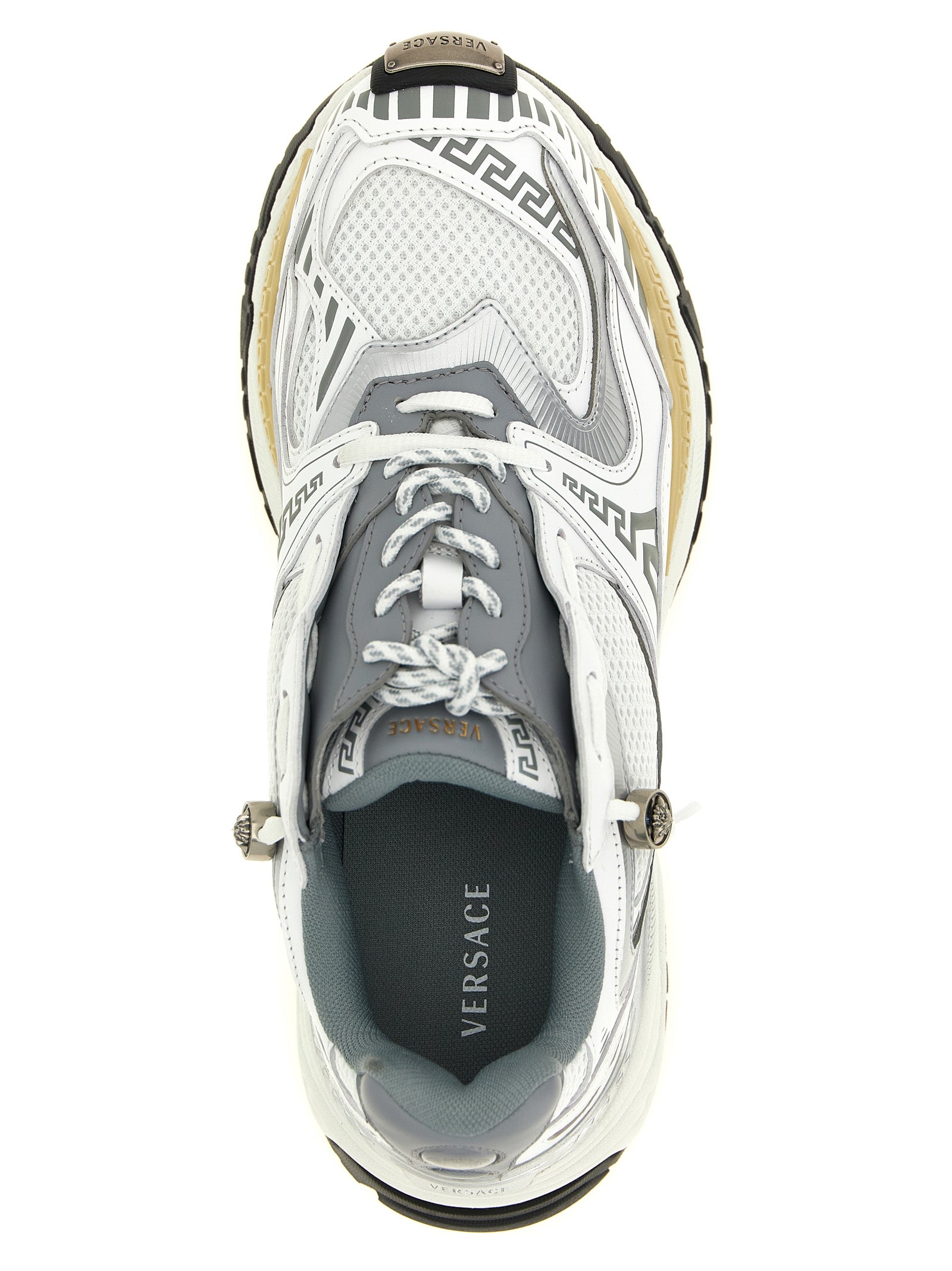 Versace Multicolor Calfskin Chunky Men's Sneakers