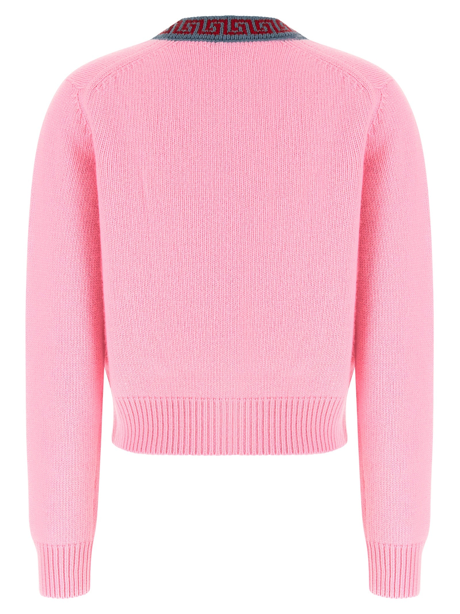 Versace Multicolor Virgin Wool Women's Cardigan