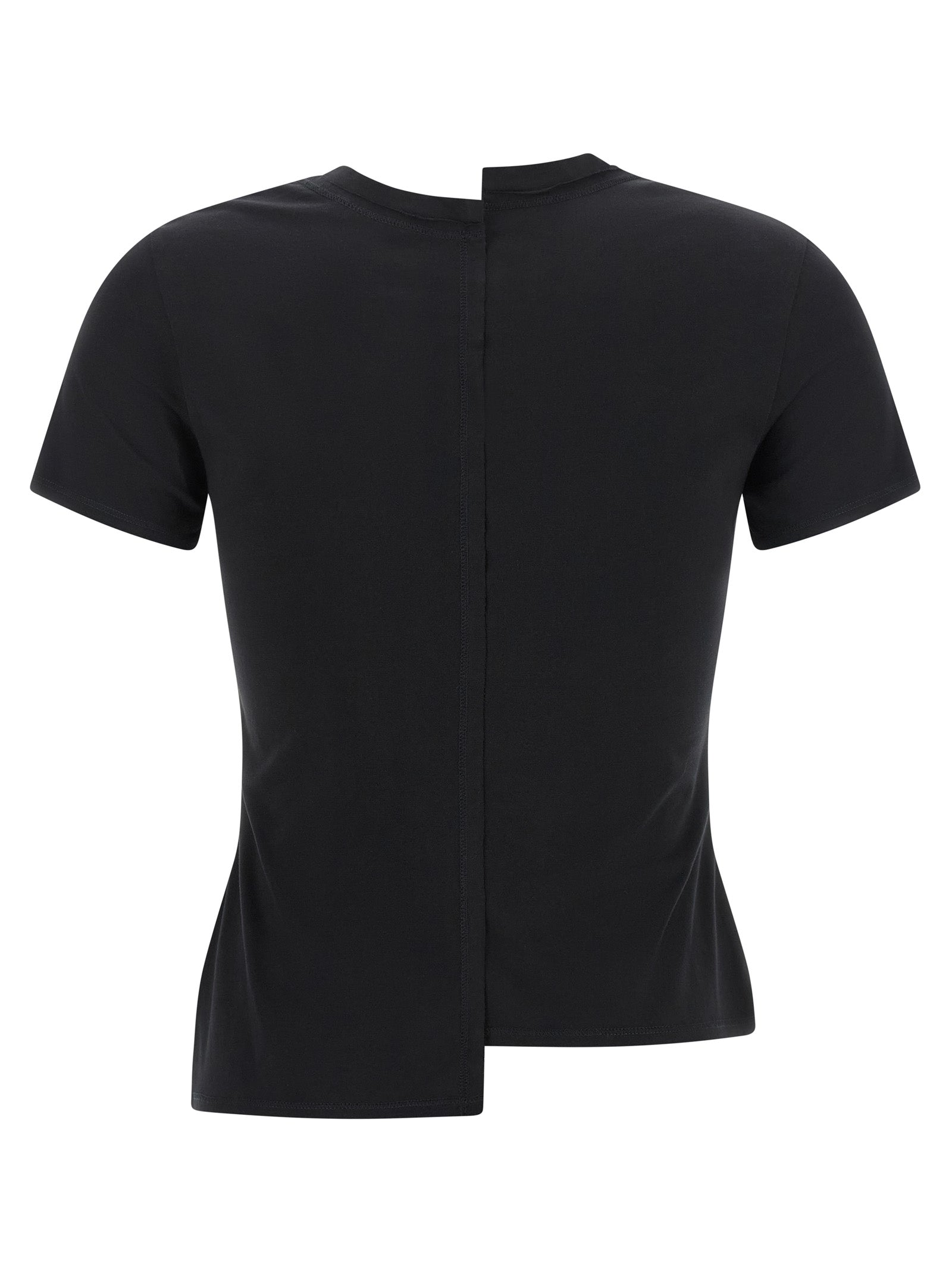 Y-3 Black Cotton Women's T-Shirt