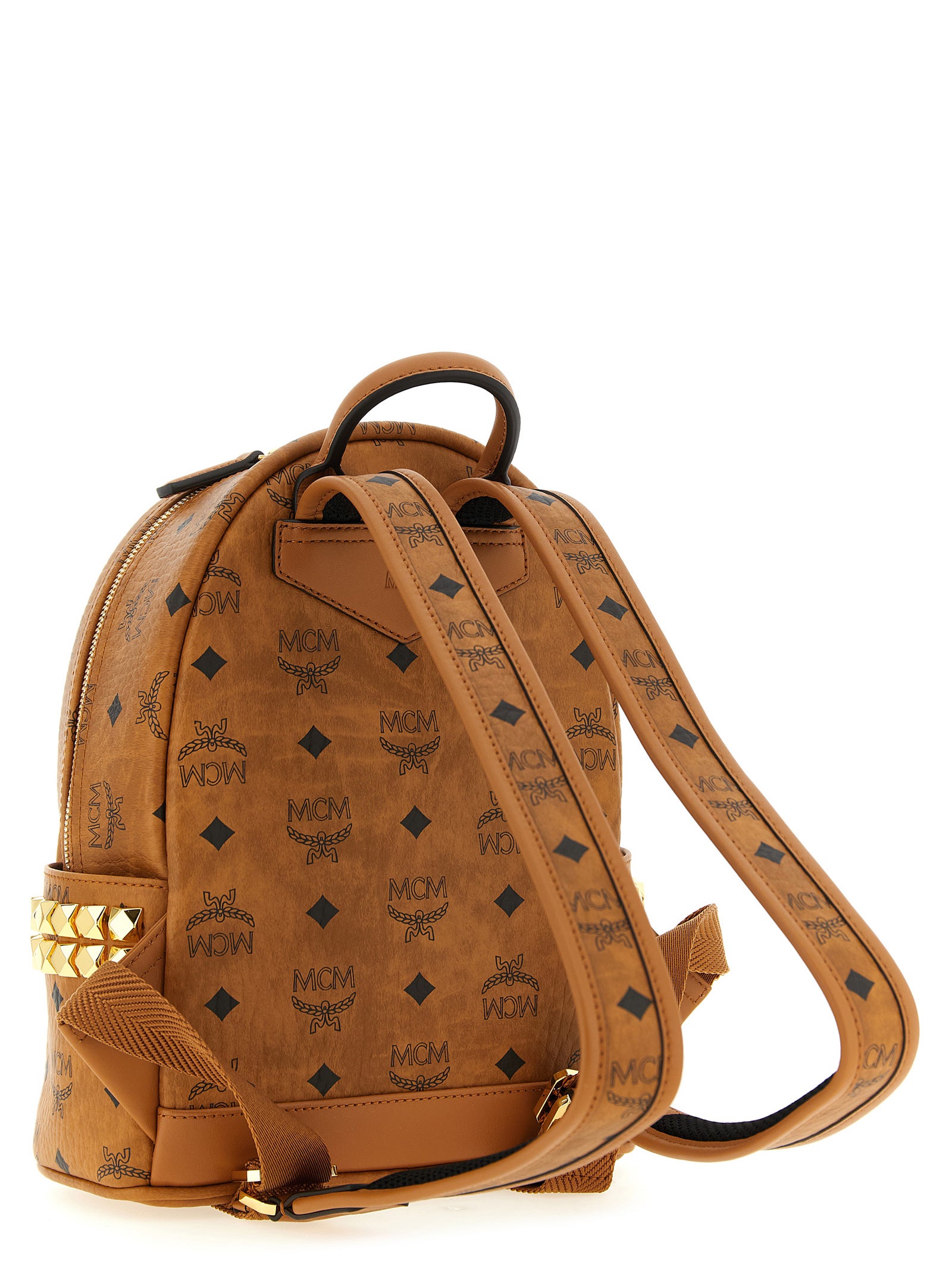 MCM Brown Polyethylene Women's Backpack