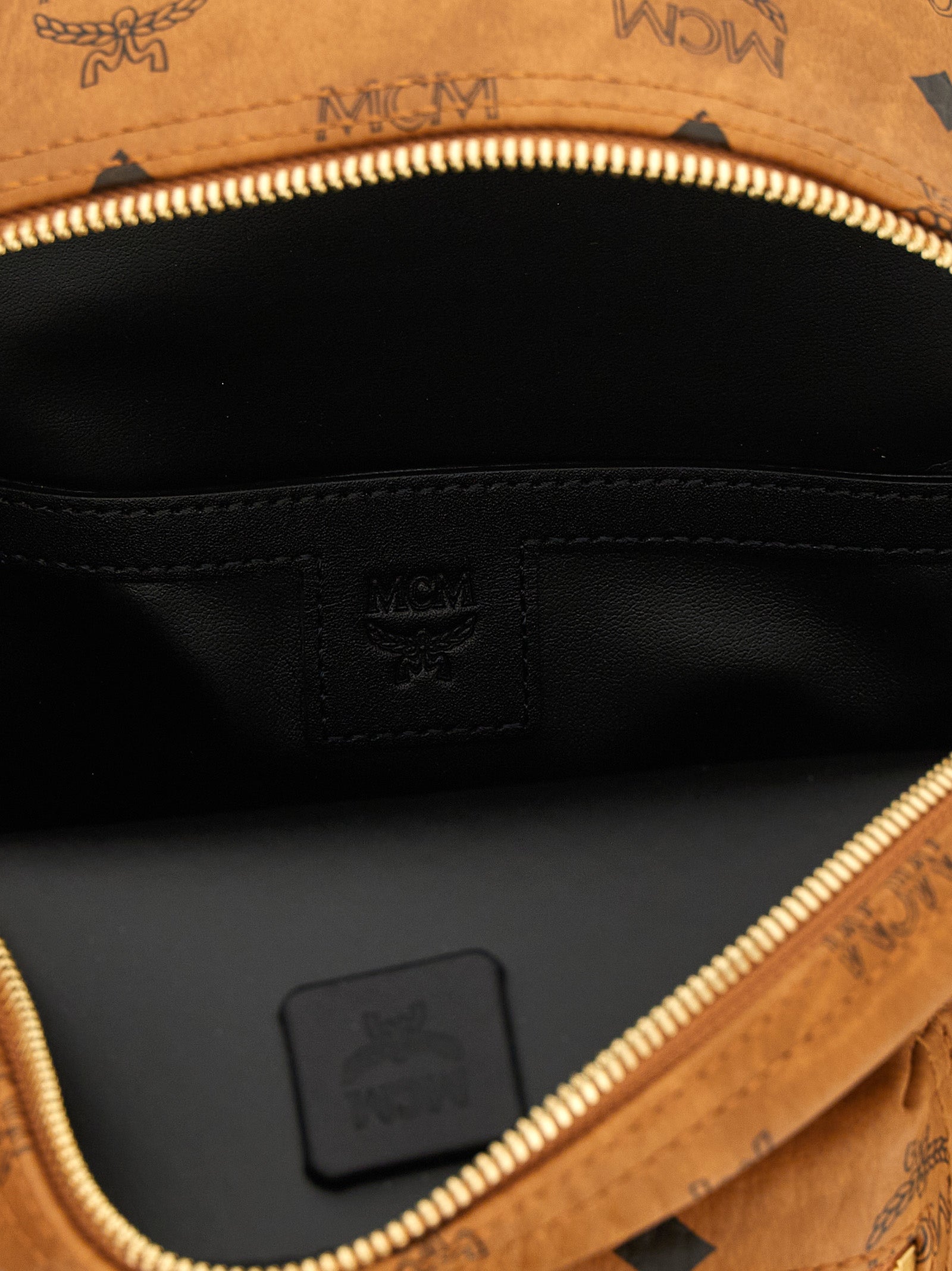 MCM Brown Polyethylene Women's Backpack