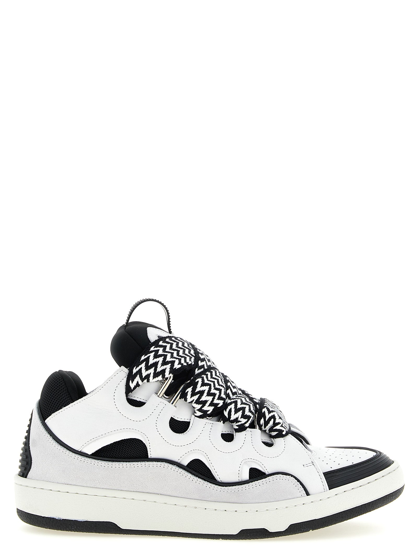 Lanvin Bicolor Calfskin Chunky Men's Sneakers