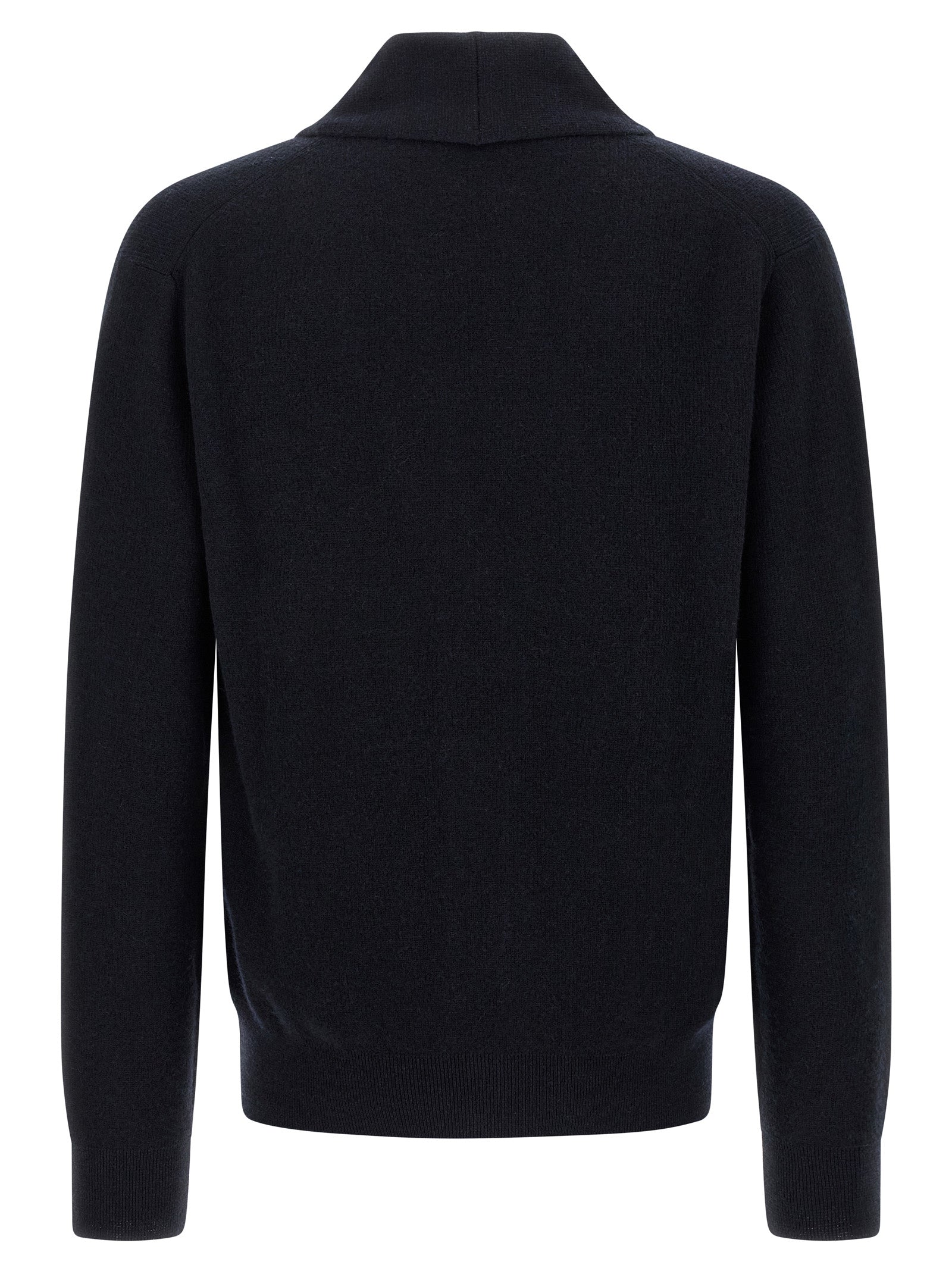 Brioni Blue Cashmere Men's Cardigan
