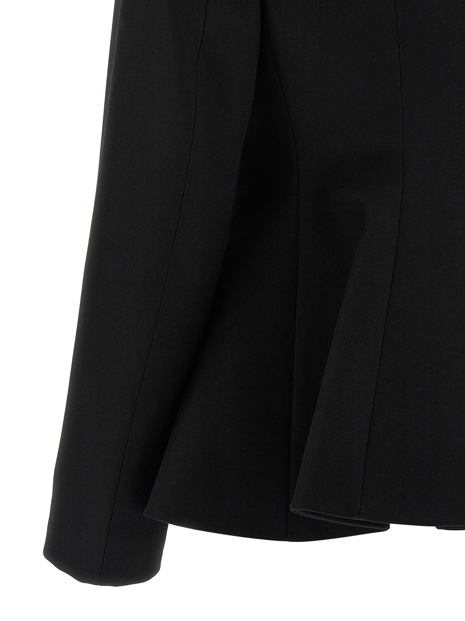 Fendi Black Virgin Wool Women's Blazer