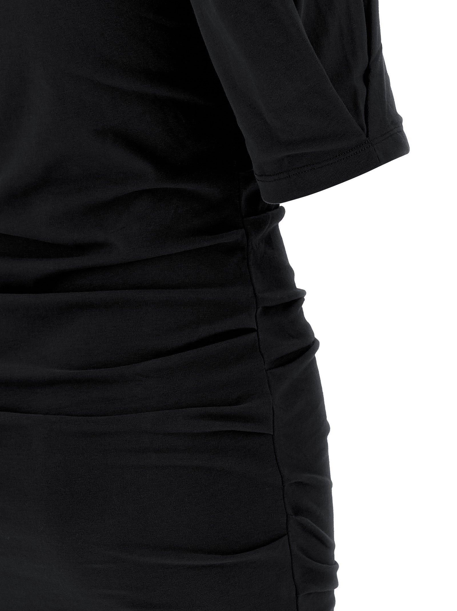 Isabel Marant Black Cotton Short Women's Dress