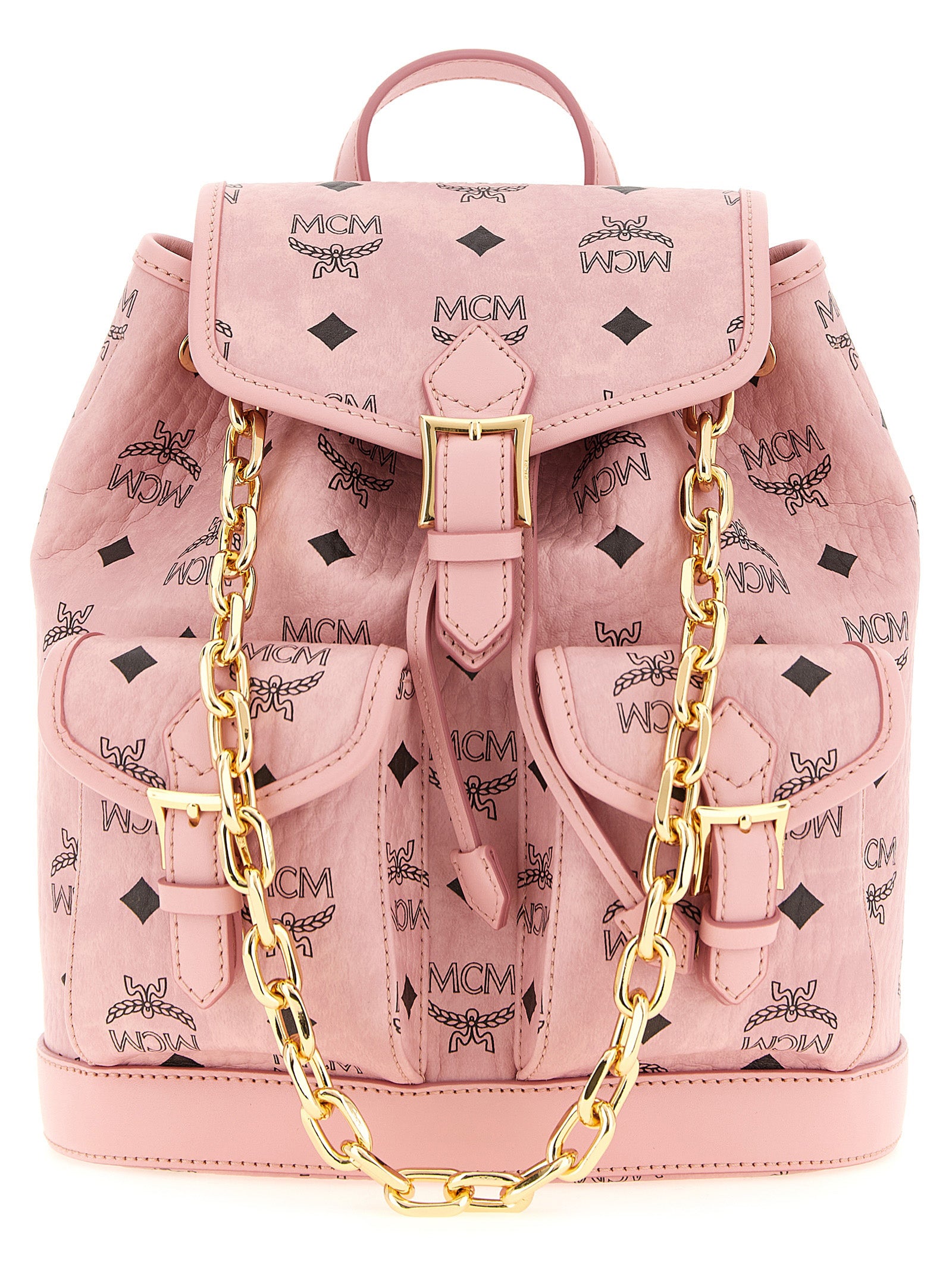 MCM Multicolor Polyethylene Women's Backpack