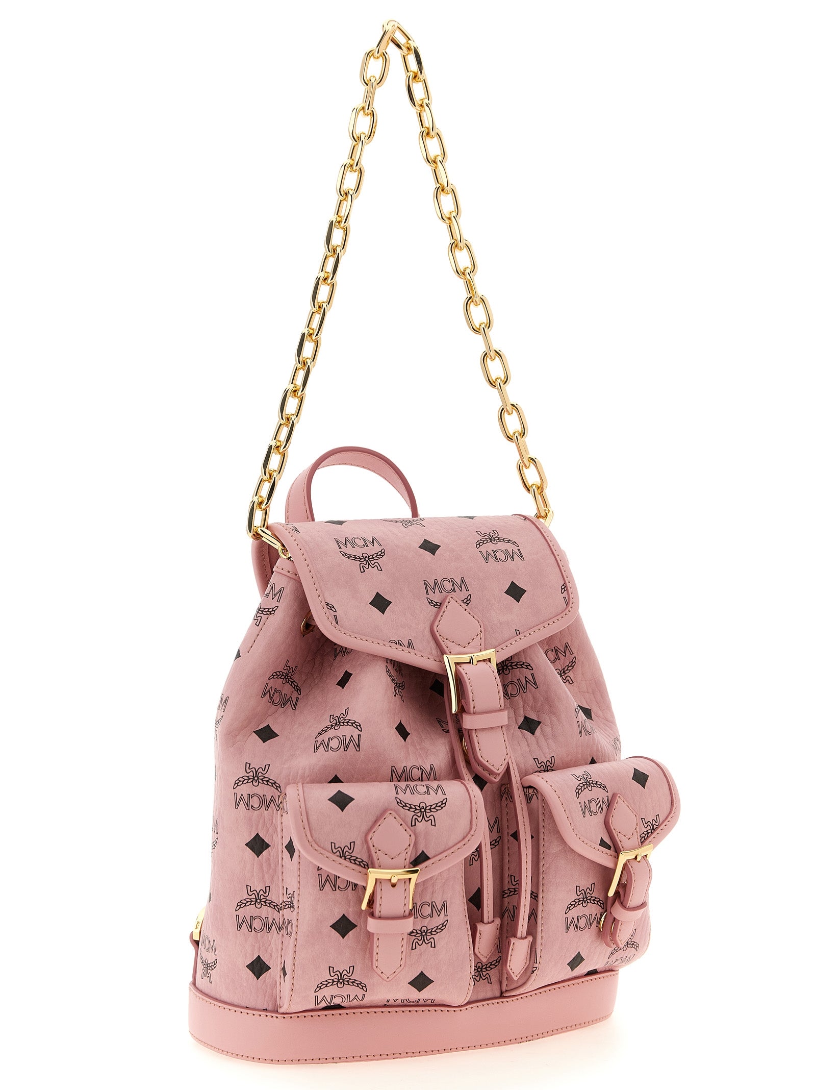 MCM Multicolor Polyethylene Women's Backpack