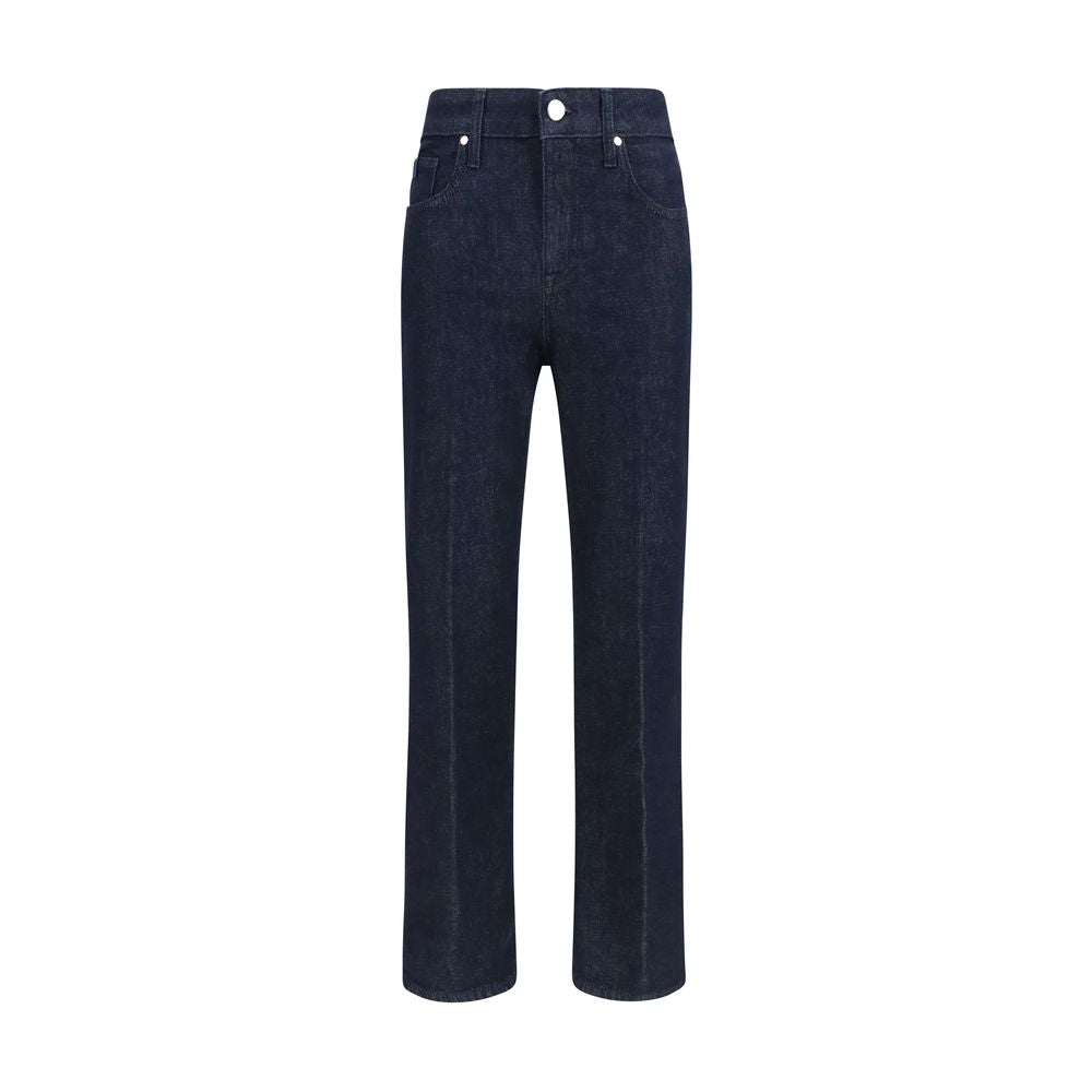 Jacob Cohen Blue Polyester Cropped Women's Jeans