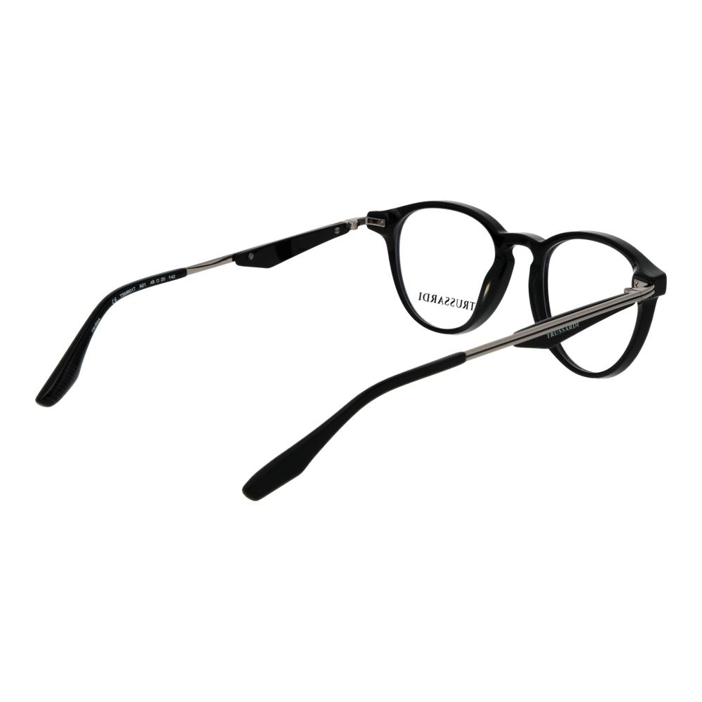 Trussardi Black Acetate Glasses Men's (Frames)