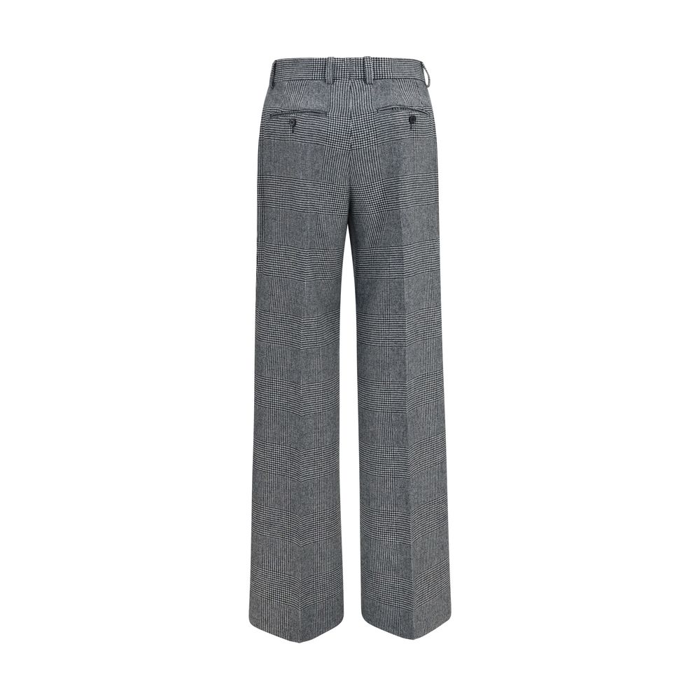 Dolce & Gabbana Gray Wool Oves Aries Dress Women's Pants