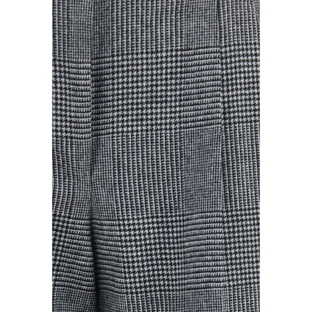 Dolce & Gabbana Gray Wool Oves Aries Dress Women's Pants