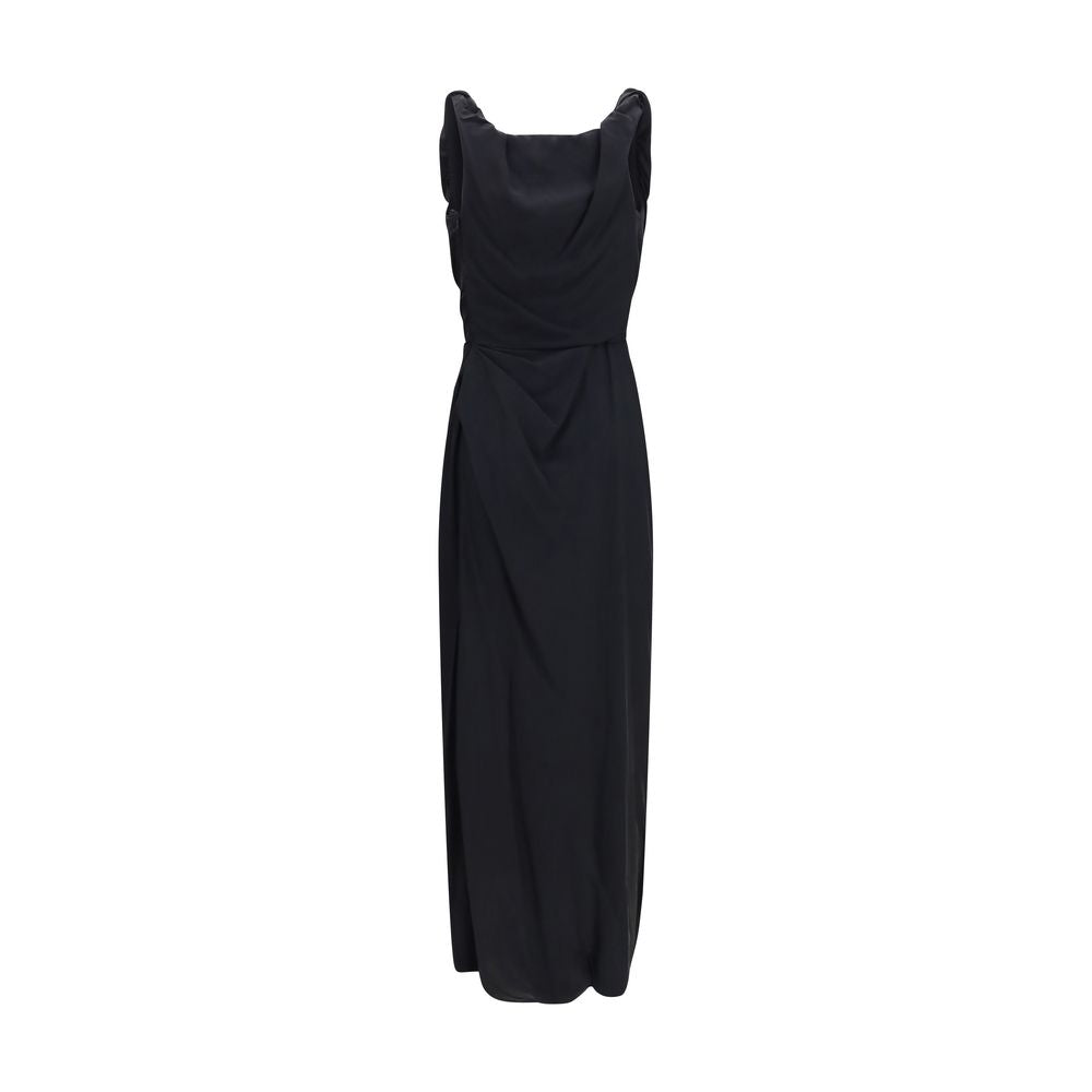Vivienne Westwood Black Viscose Casual Women's Dress