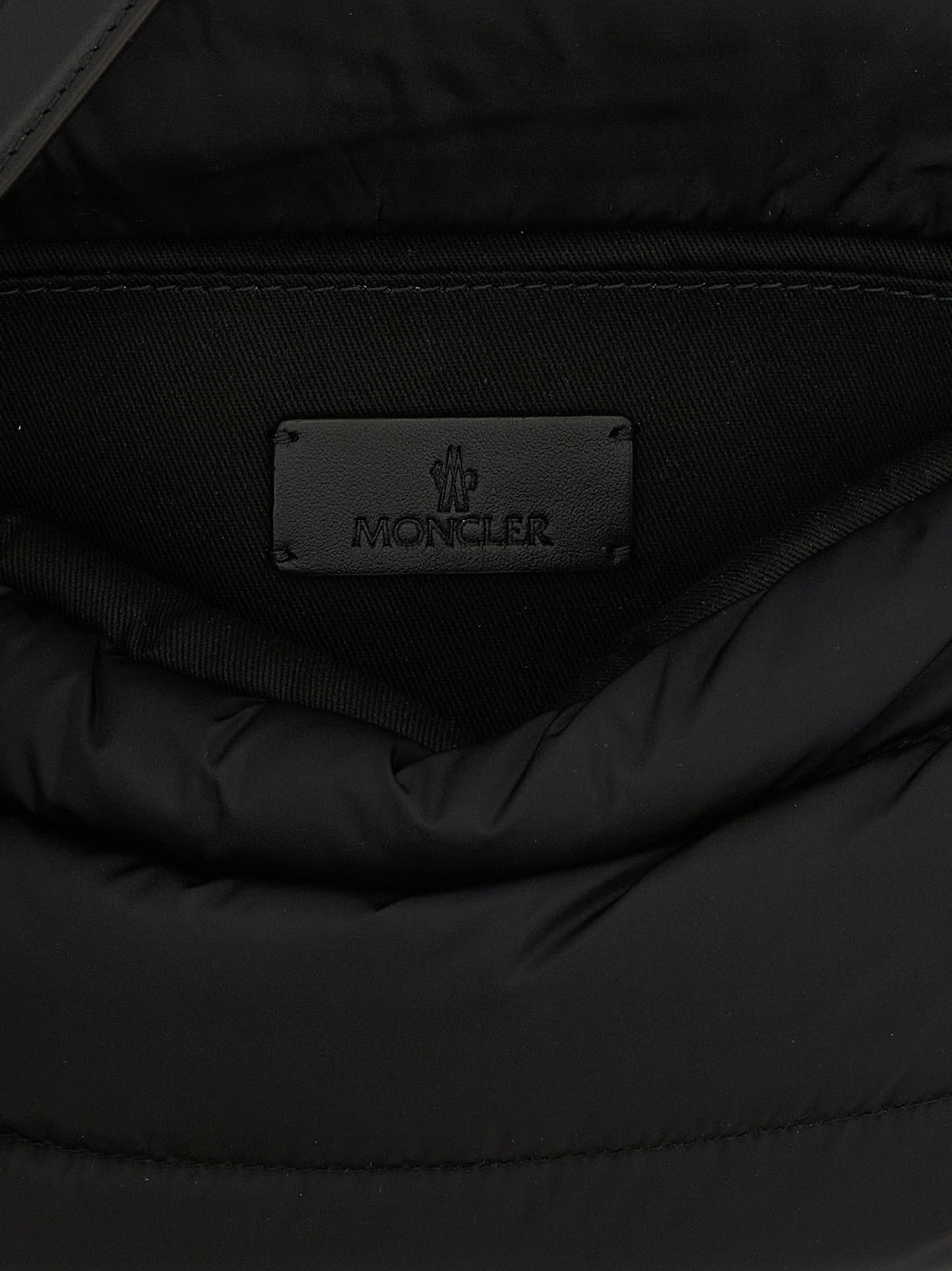 Moncler Black Polyamide Shoulder Women's Bag