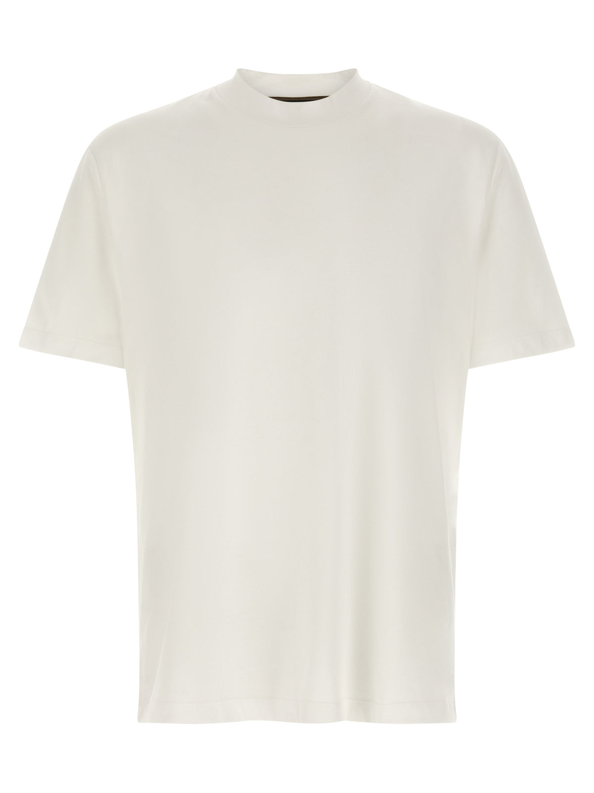 Brioni White Cotton Men's T-Shirt