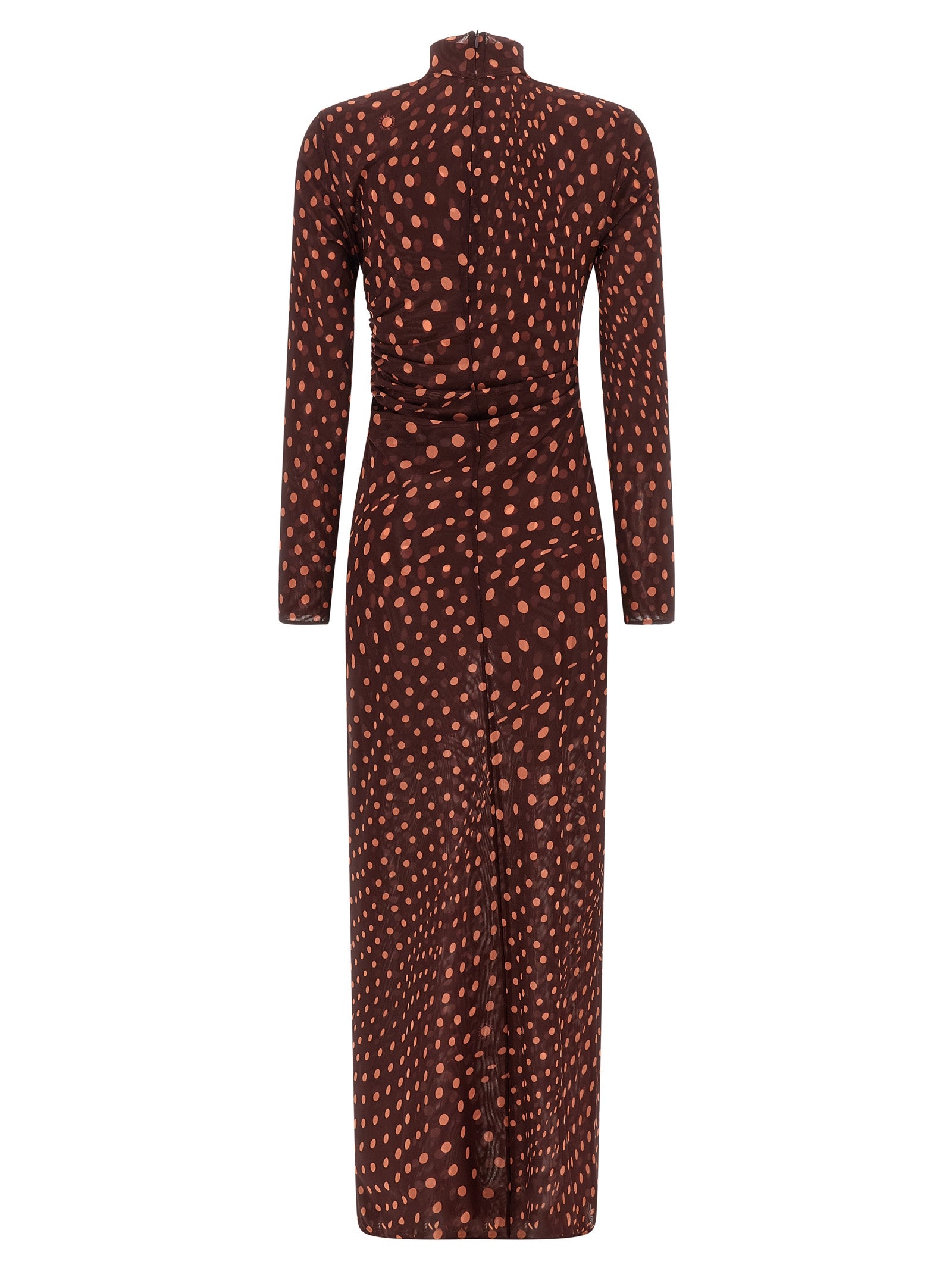 Stella McCartney Bordeaux Polyamide Long Women's Dress
