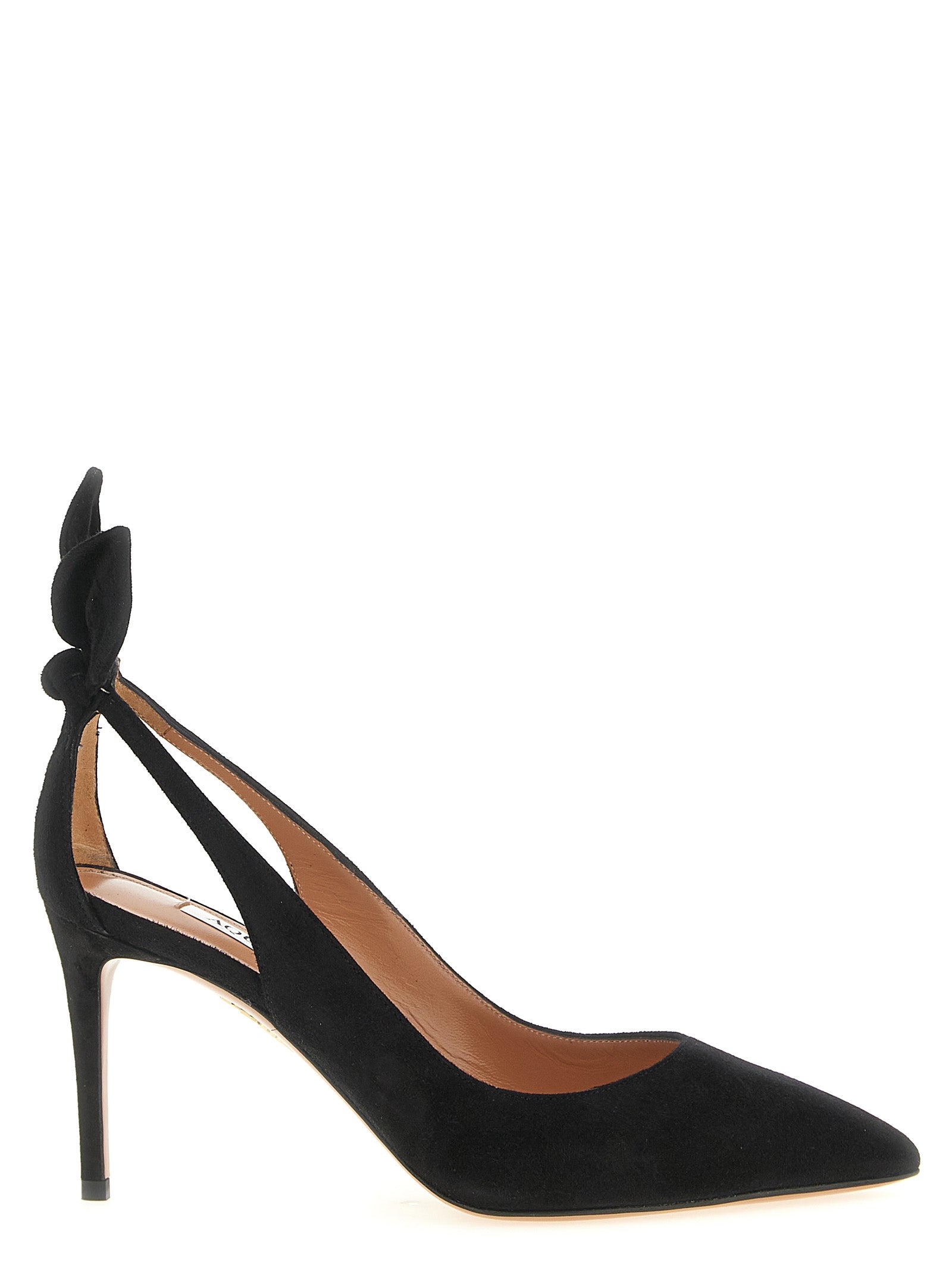 Aquazzura Black Calfskin High Heel Women's Pumps