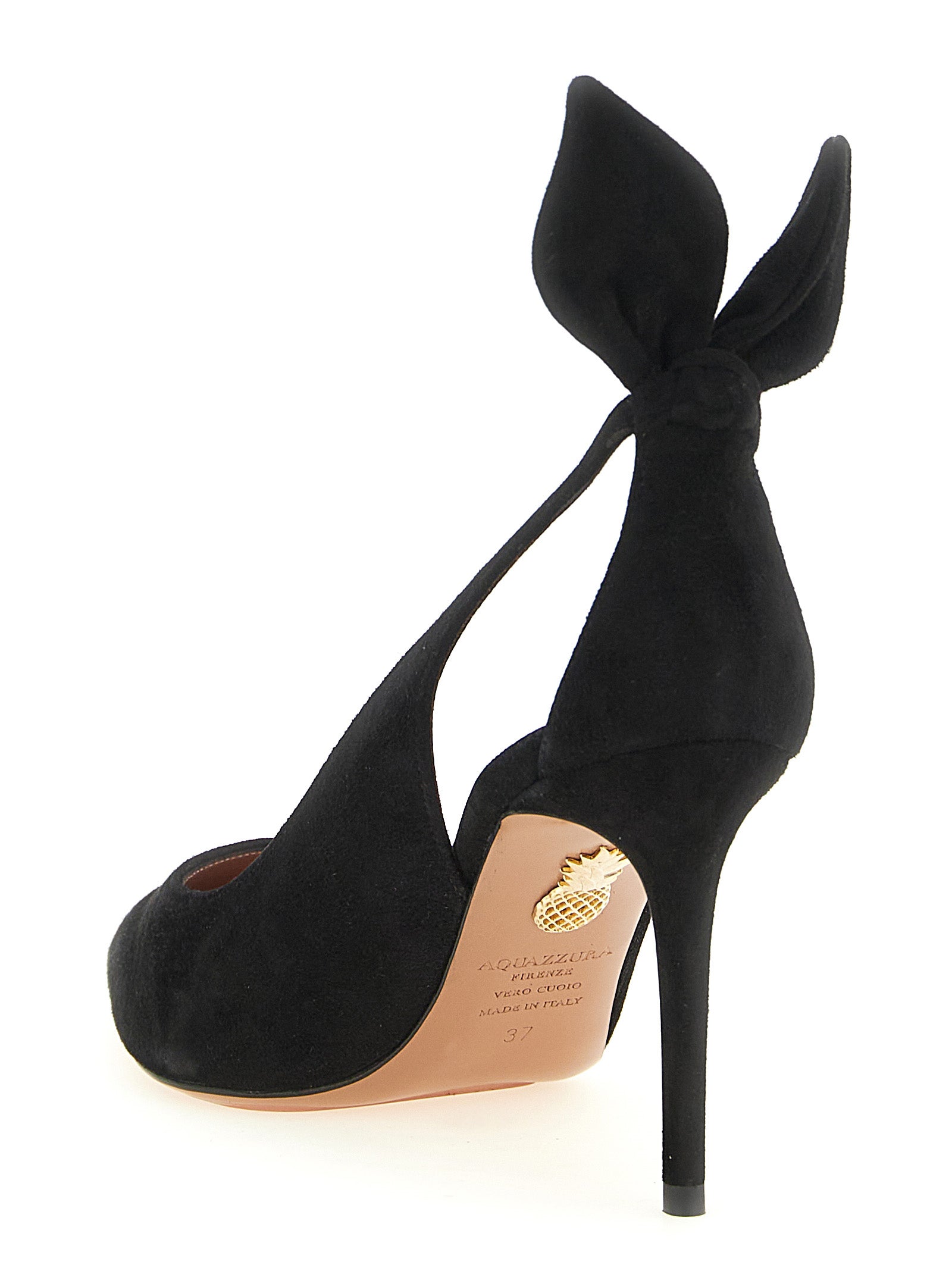 Aquazzura Black Calfskin High Heel Women's Pumps