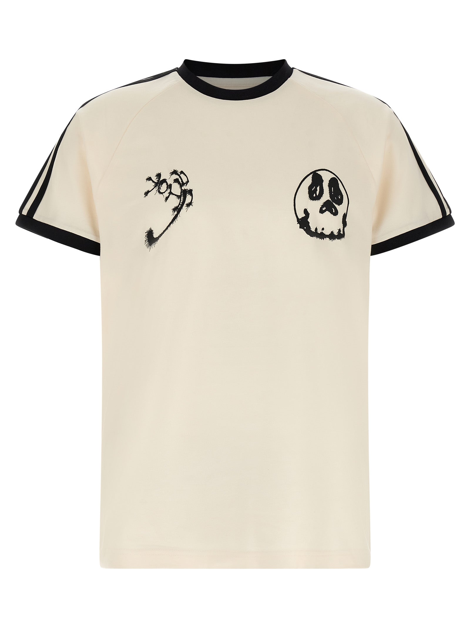 Y-3 White Cotton Men's T-Shirt