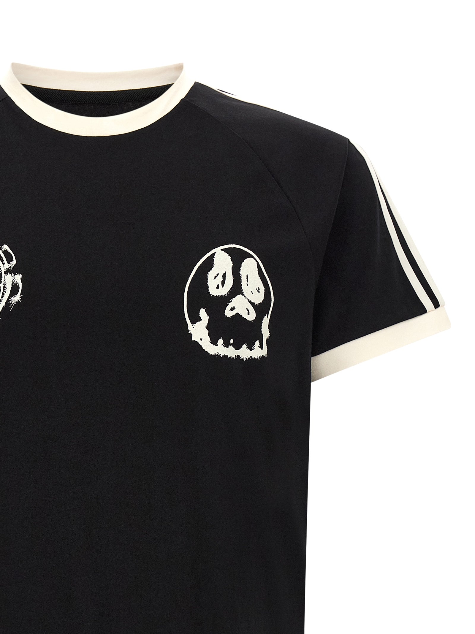 Y-3 Black Cotton Men's T-Shirt
