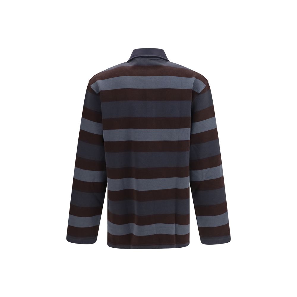 Off-White Multicolor Cotton Polo Men's Shirt
