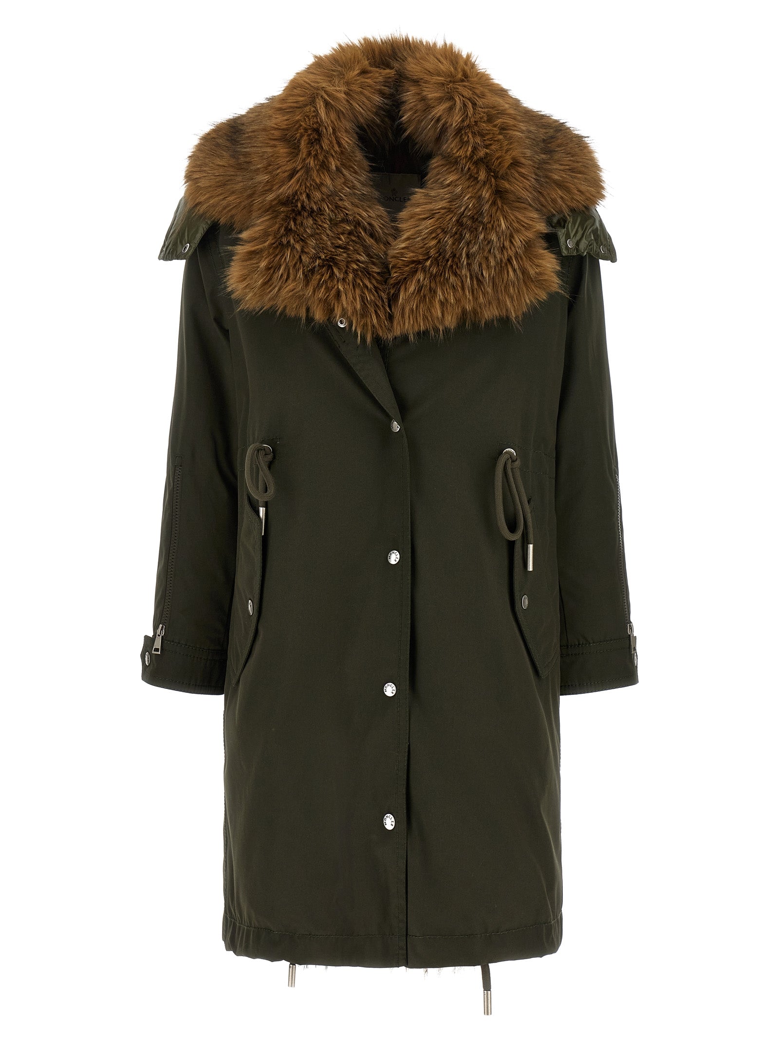 Moncler Bicolor Polyamide Women's Parka