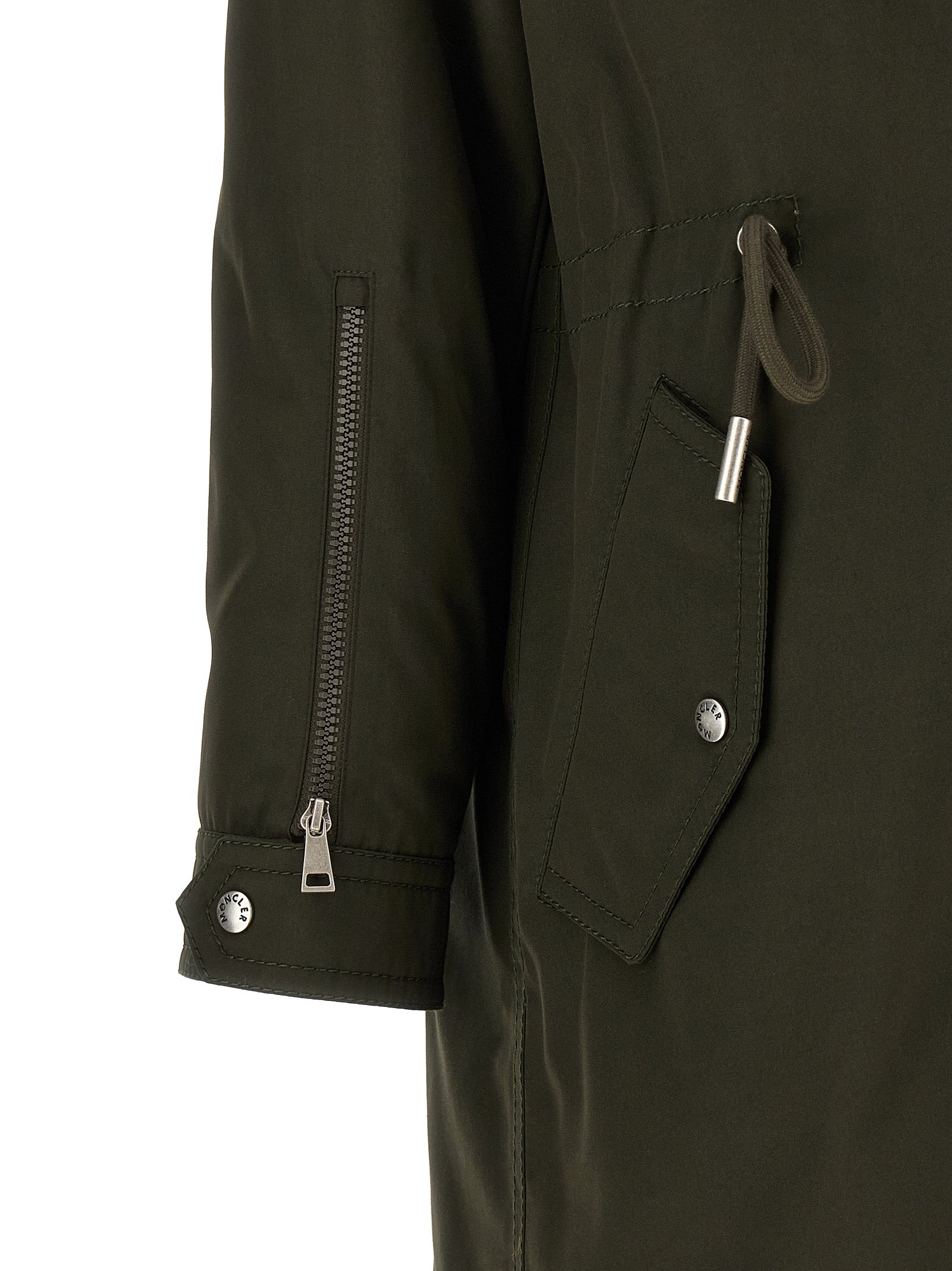Moncler Bicolor Polyamide Women's Parka
