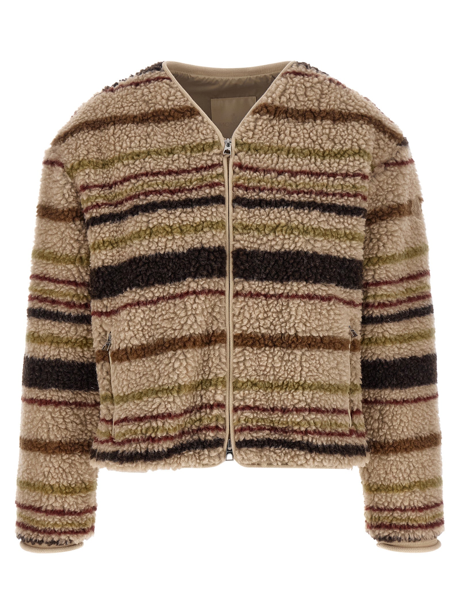 Moncler Brown Polyester Women's Cardigan