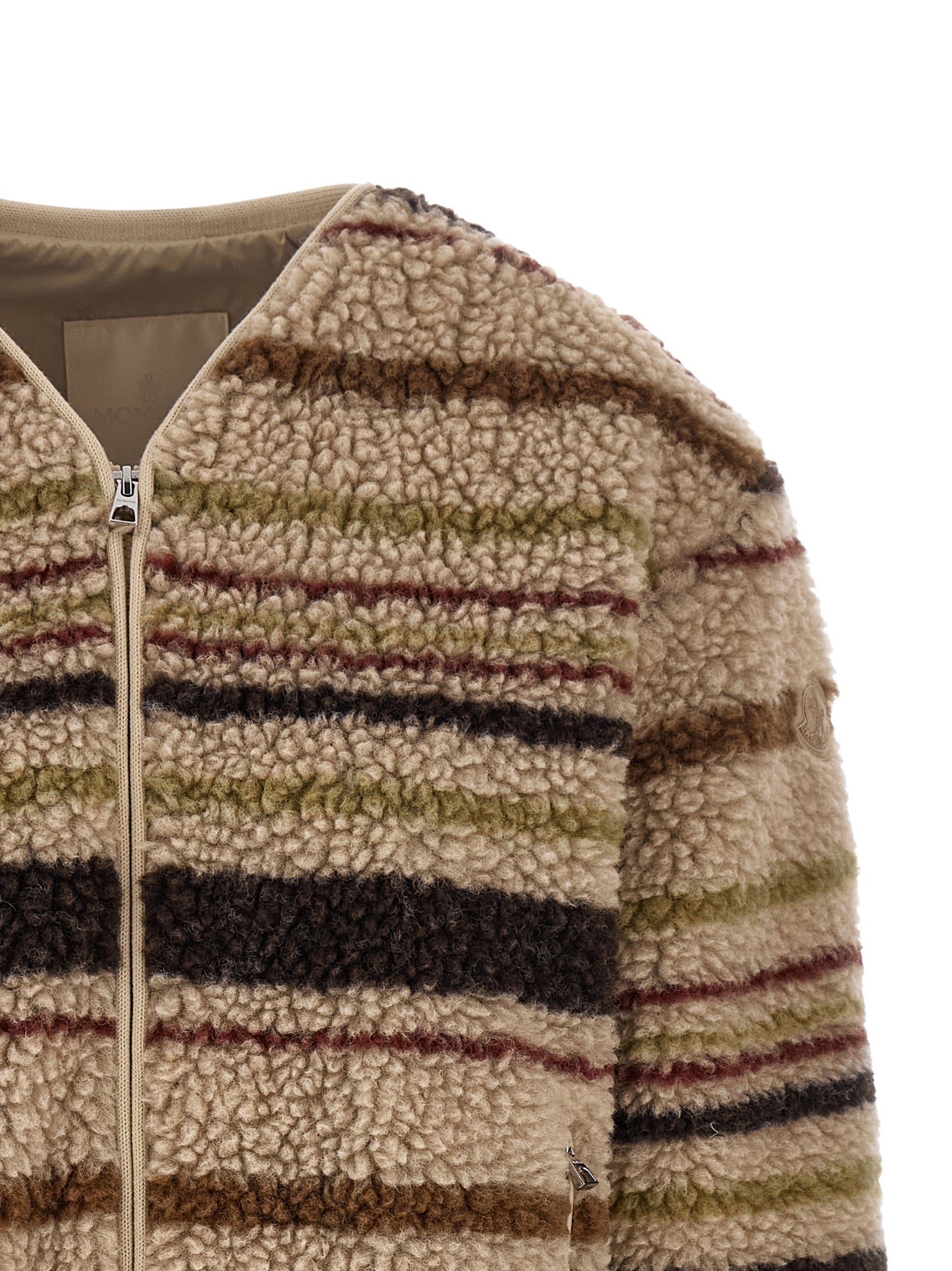 Moncler Brown Polyester Women's Cardigan