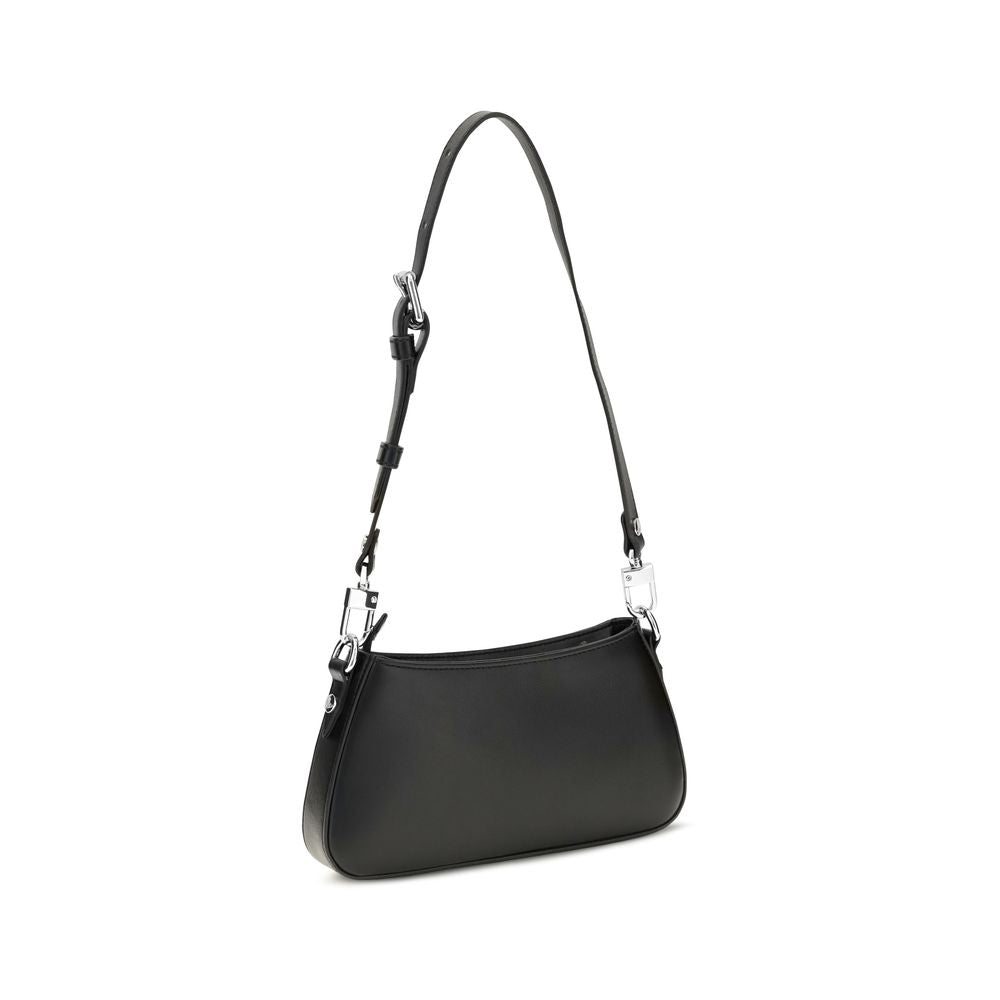 Vivienne Westwood Black Calf Leather Bos Taurus Shoulder Women's Bag