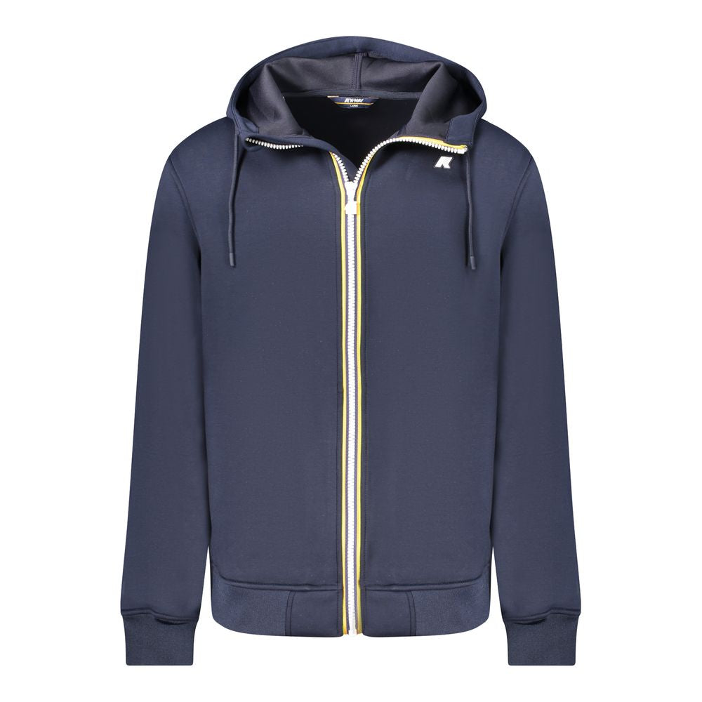 K-WAY Blue Polyester Men Men's Jacket