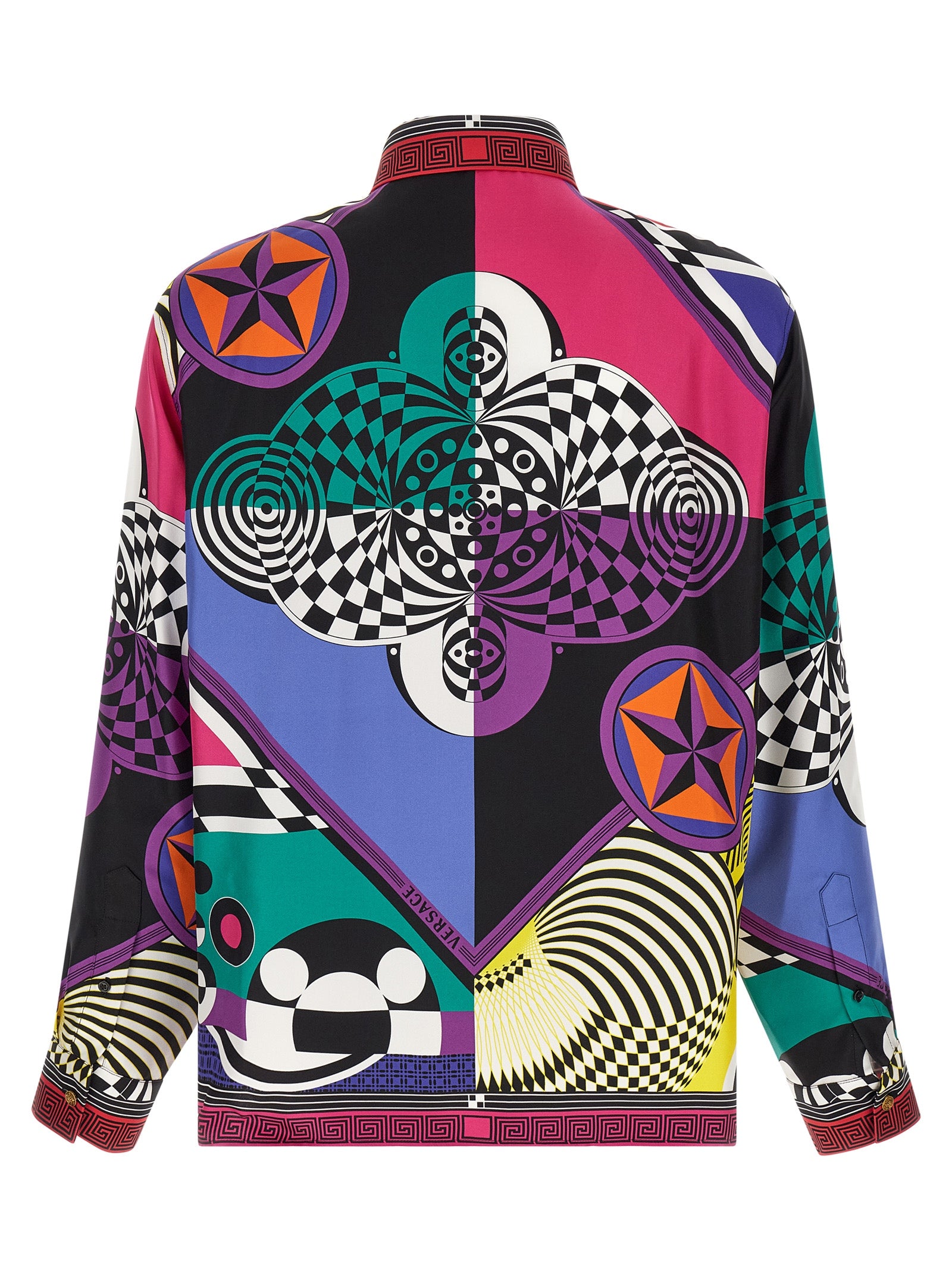 Versace Multicolor Silk Women's Blouse