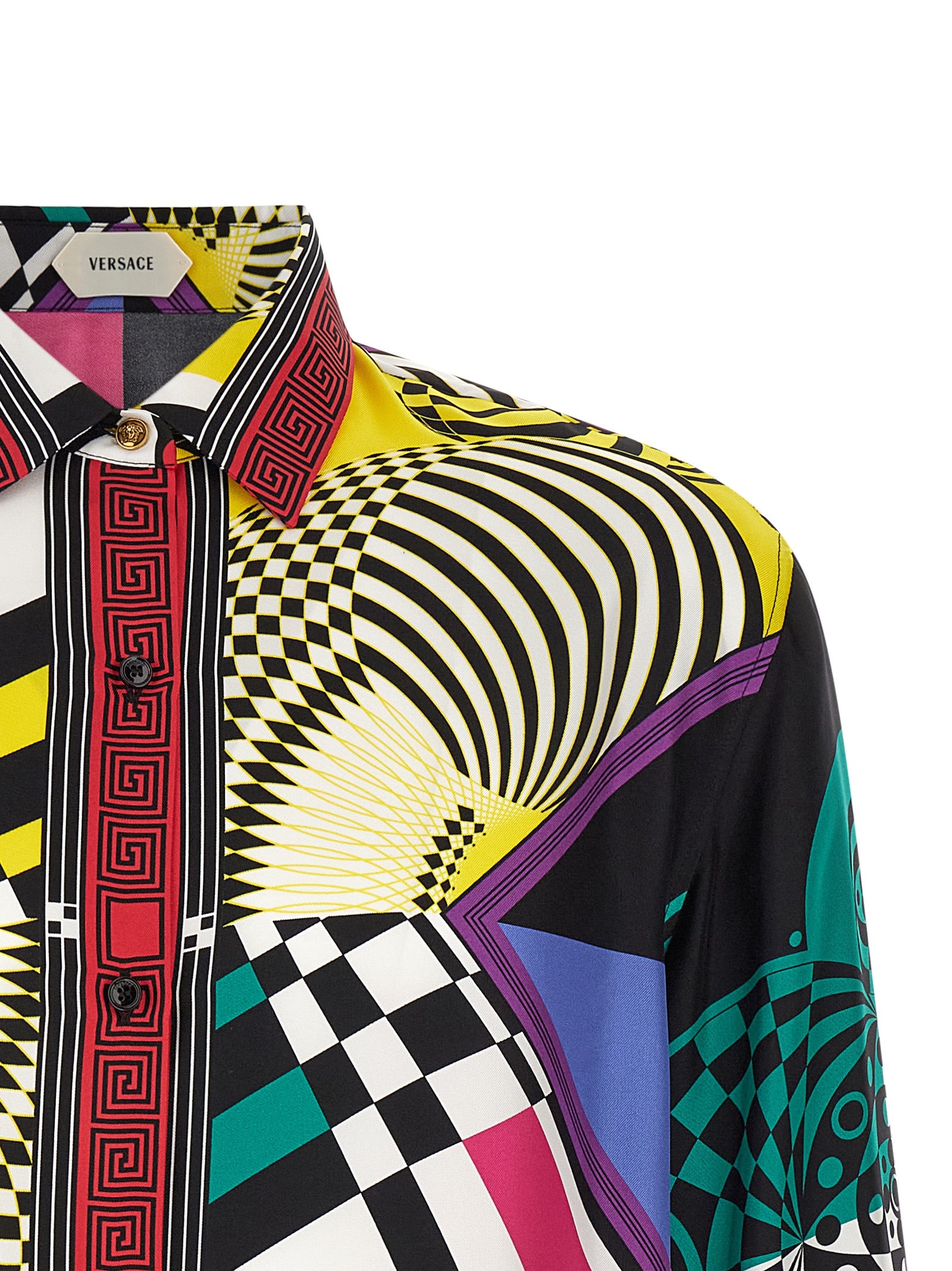 Versace Multicolor Silk Women's Blouse